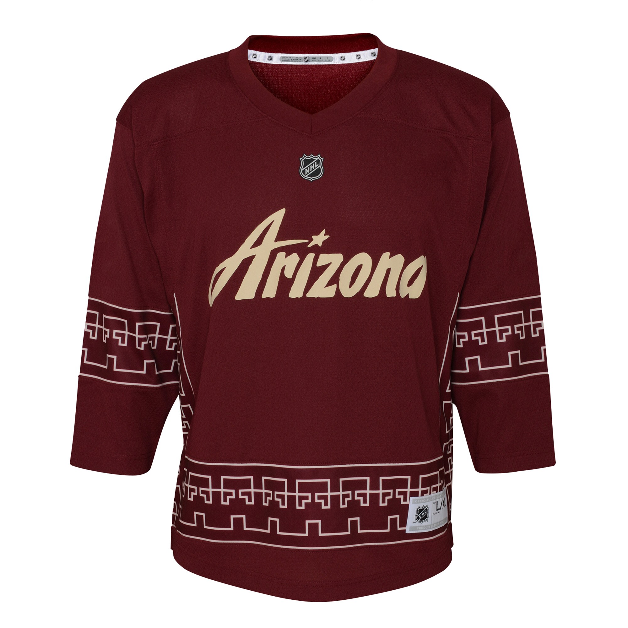 Clayton Keller Arizona Coyotes Toddler Alternate 2022/23 Replica Player Jersey - Garnet - vstockx