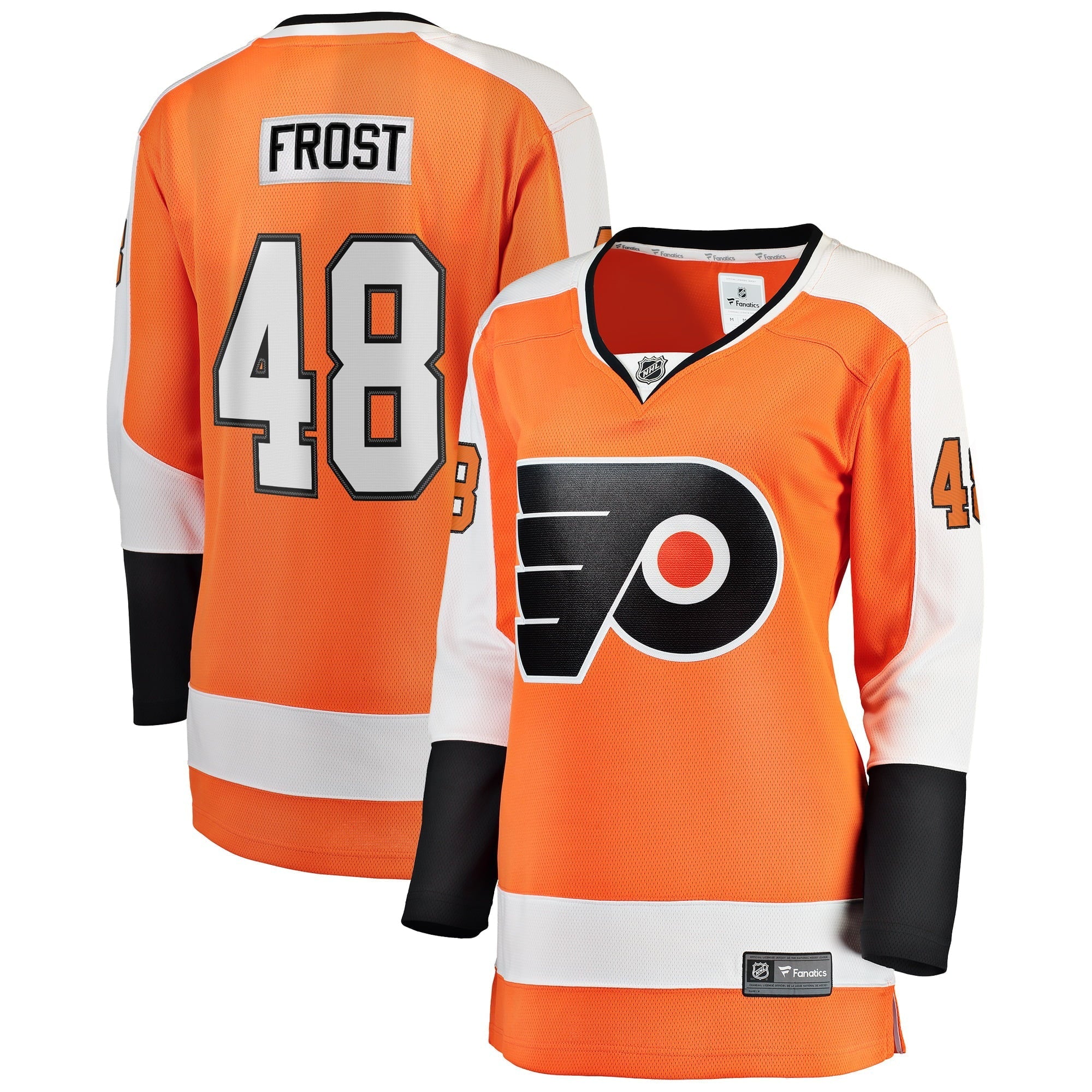 Women's Fanatics Branded Morgan Frost Orange Philadelphia Flyers Breakaway Player Jersey - vstockx