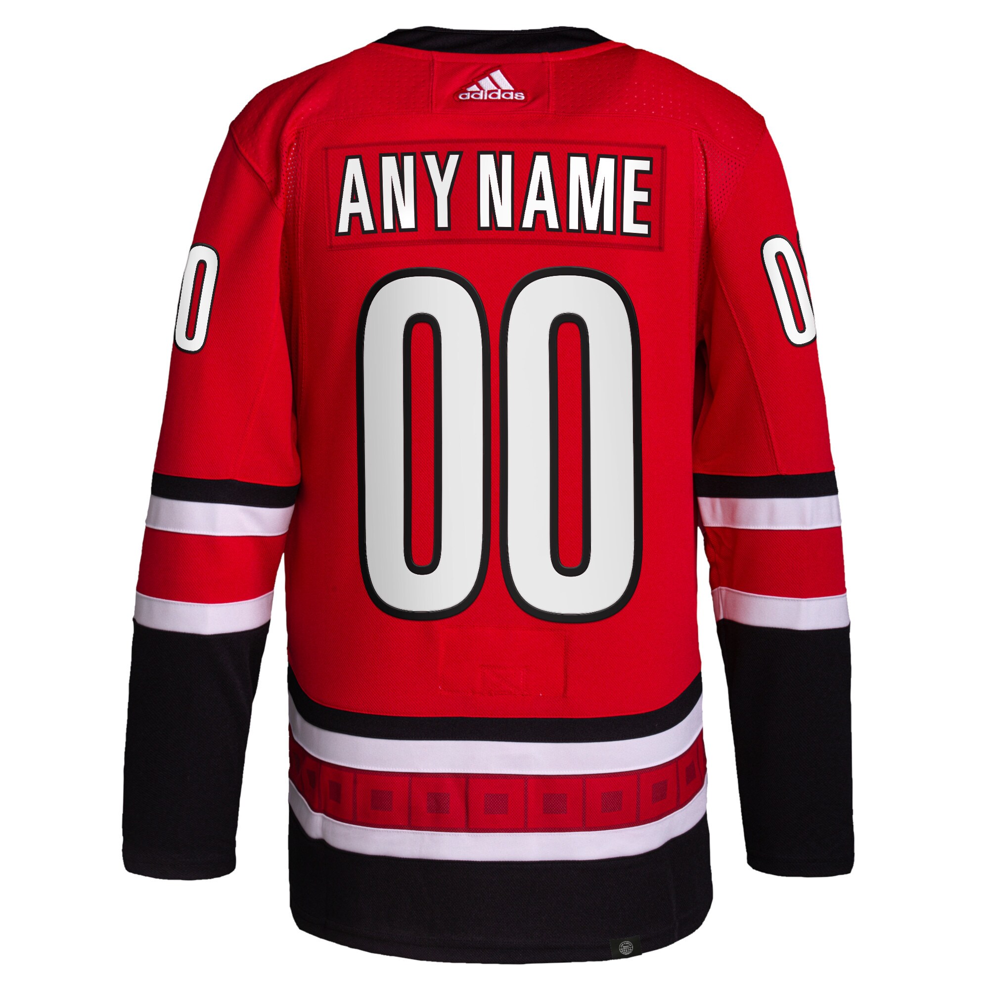 Carolina Hurricanes adidas Alternate Primegreen Authentic Pro Custom Jersey - Red - vstockx