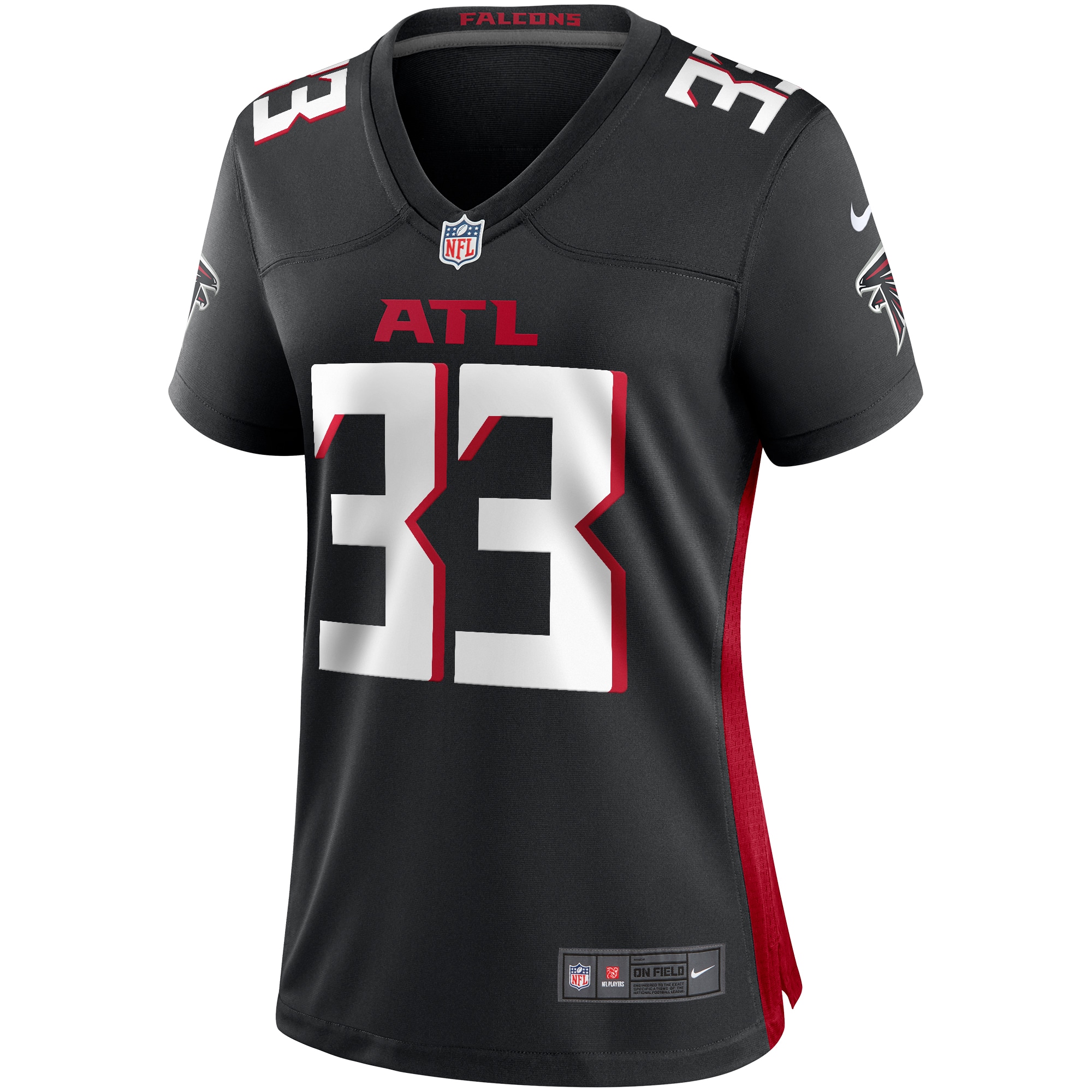 Michael Turner Atlanta Falcons Nike Women's Game Retired Player Jersey - Black - vstockx