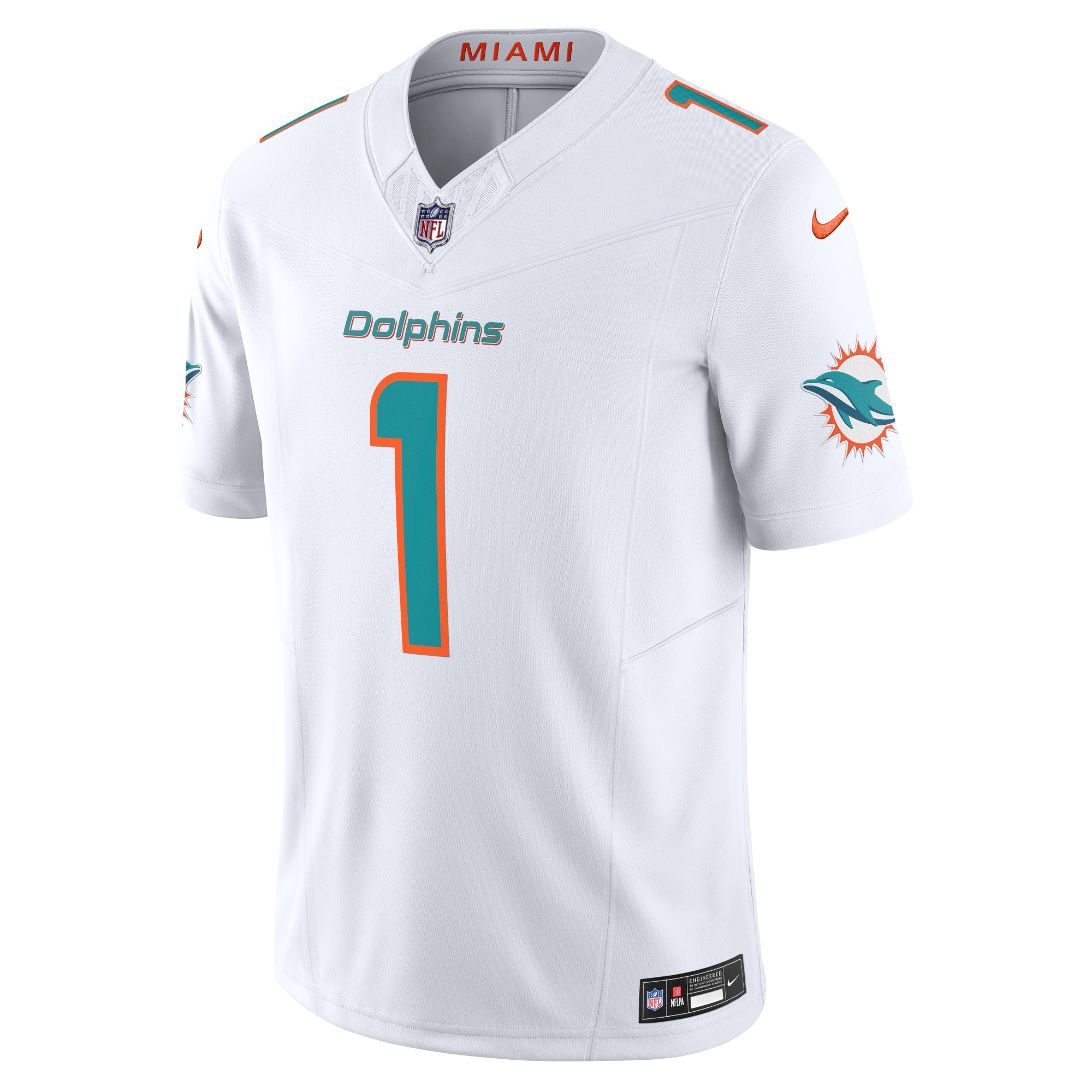 Tua Tagovailoa Miami Dolphins Nike Vapor F.U.S.E. Limited Jersey - White - vstockx