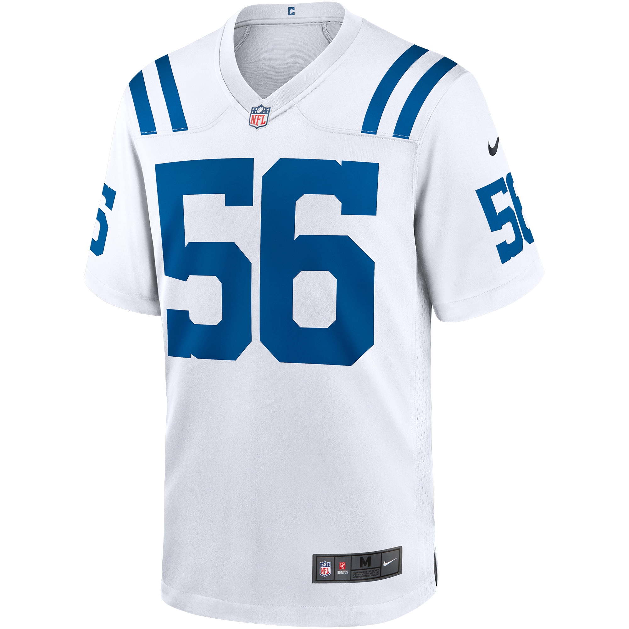Quenton Nelson Indianapolis Colts Nike Game Player Jersey - White - vstockx