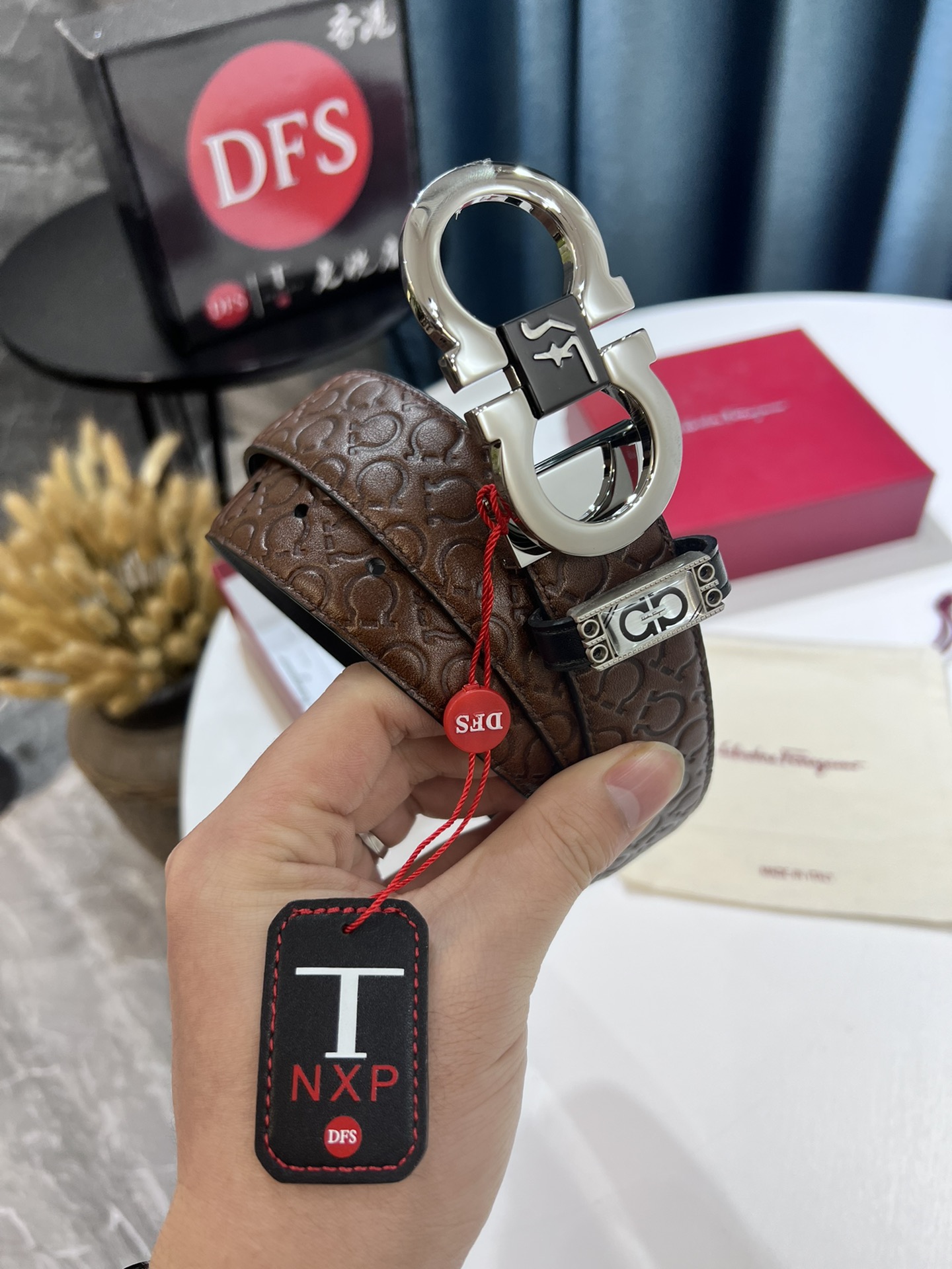 Streetwear Belt Ferragamo 319550 size:3.5cm - vstockx