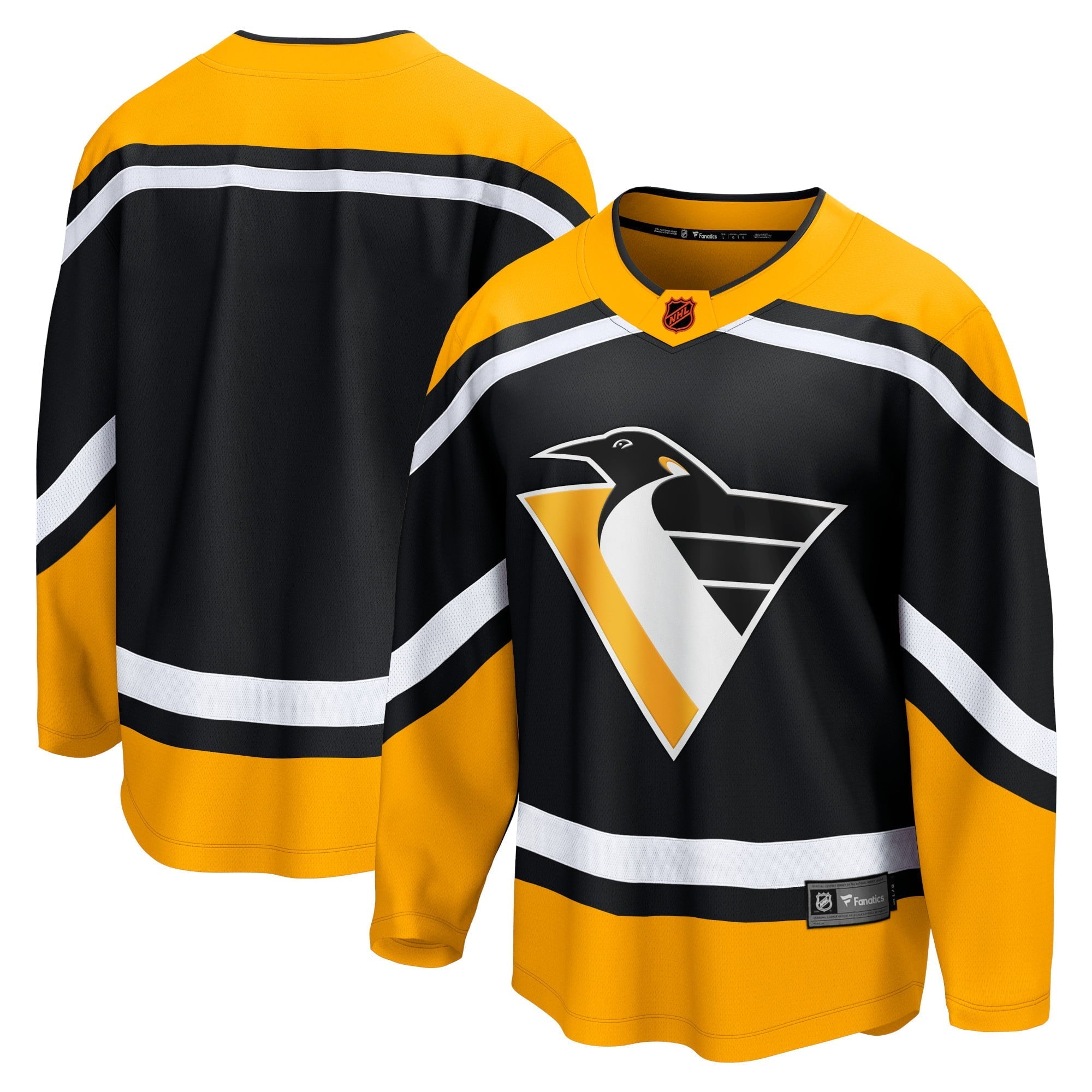 Men's Fanatics Branded Black Pittsburgh Penguins Special Edition 2.0 Breakaway Blank Jersey - vstockx