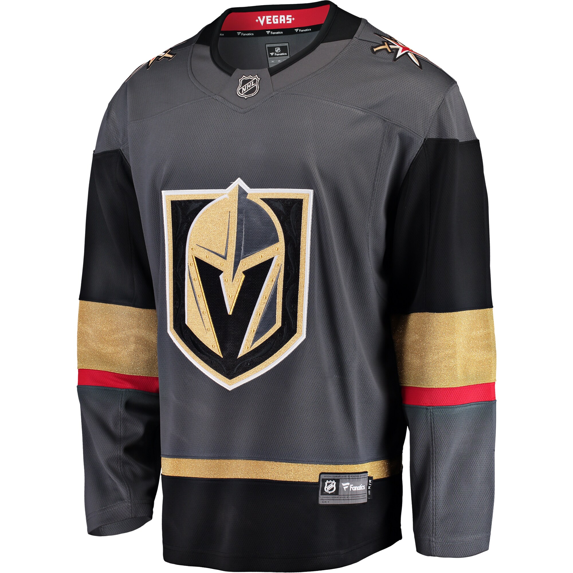 Vegas Golden Knights Fanatics Branded Breakaway Alternate Jersey - Gray - vstockx