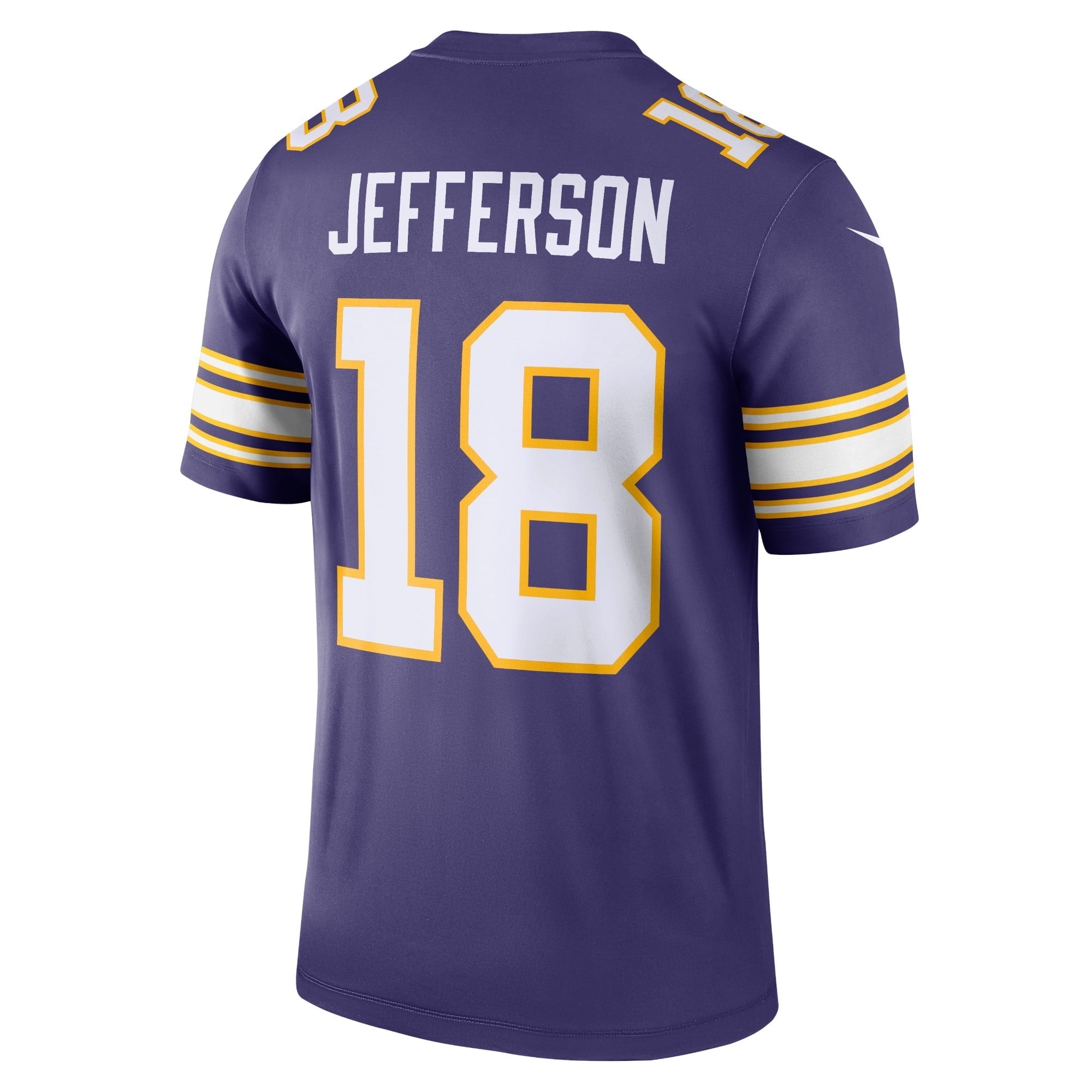 Men's Nike Justin Jefferson Purple Minnesota Vikings Classic Legend Player Jersey - vstockx