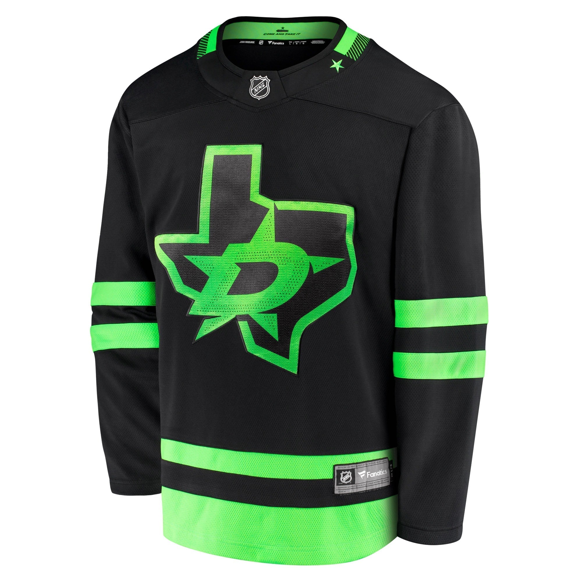 Men's Fanatics Branded Black Dallas Stars 2020/21 Alternate Premier Breakaway Jersey - vstockx