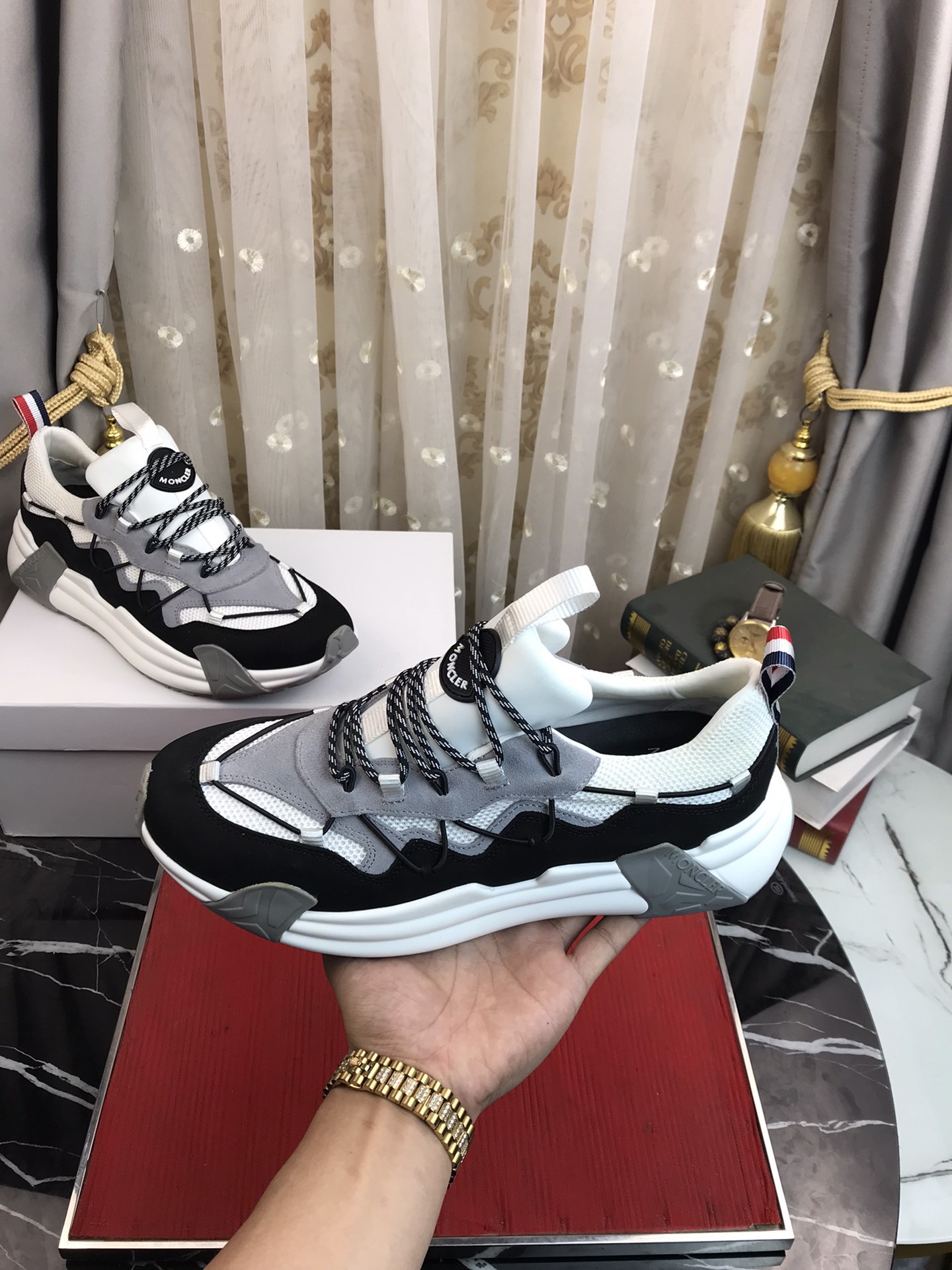 Moncler Compassor Sneaker 3 - vstockx