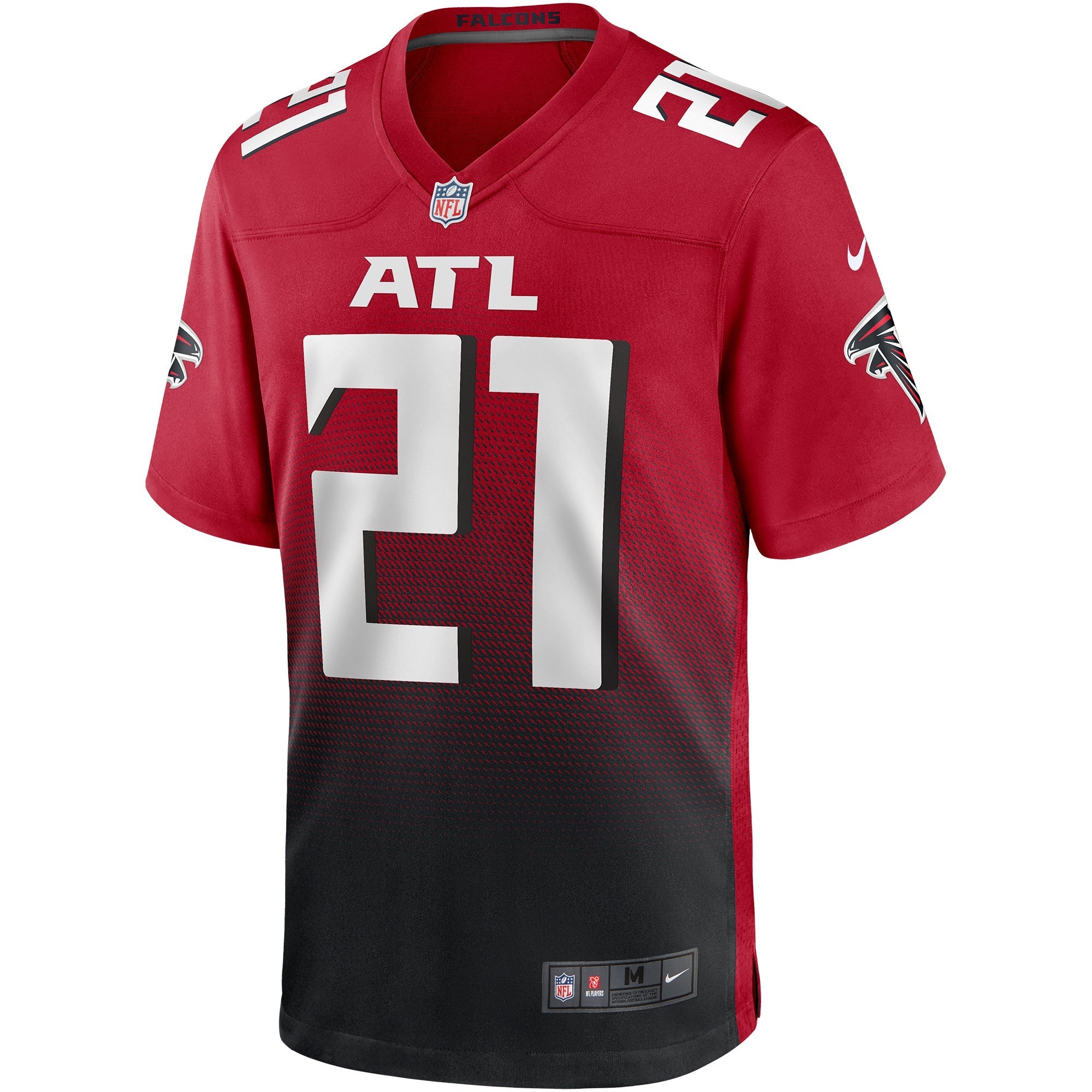Men's Nike Todd Gurley II Red Atlanta Falcons 2nd Alternate Game Jersey - vstockx