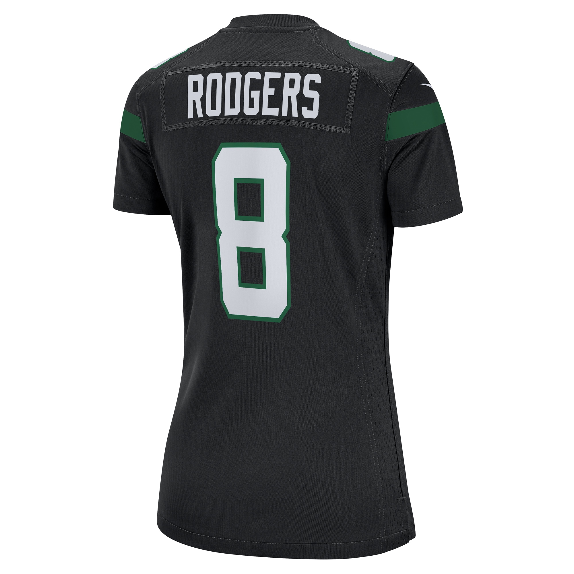 Aaron Rodgers New York Jets Nike Women's Player Jersey - Black - vstockx