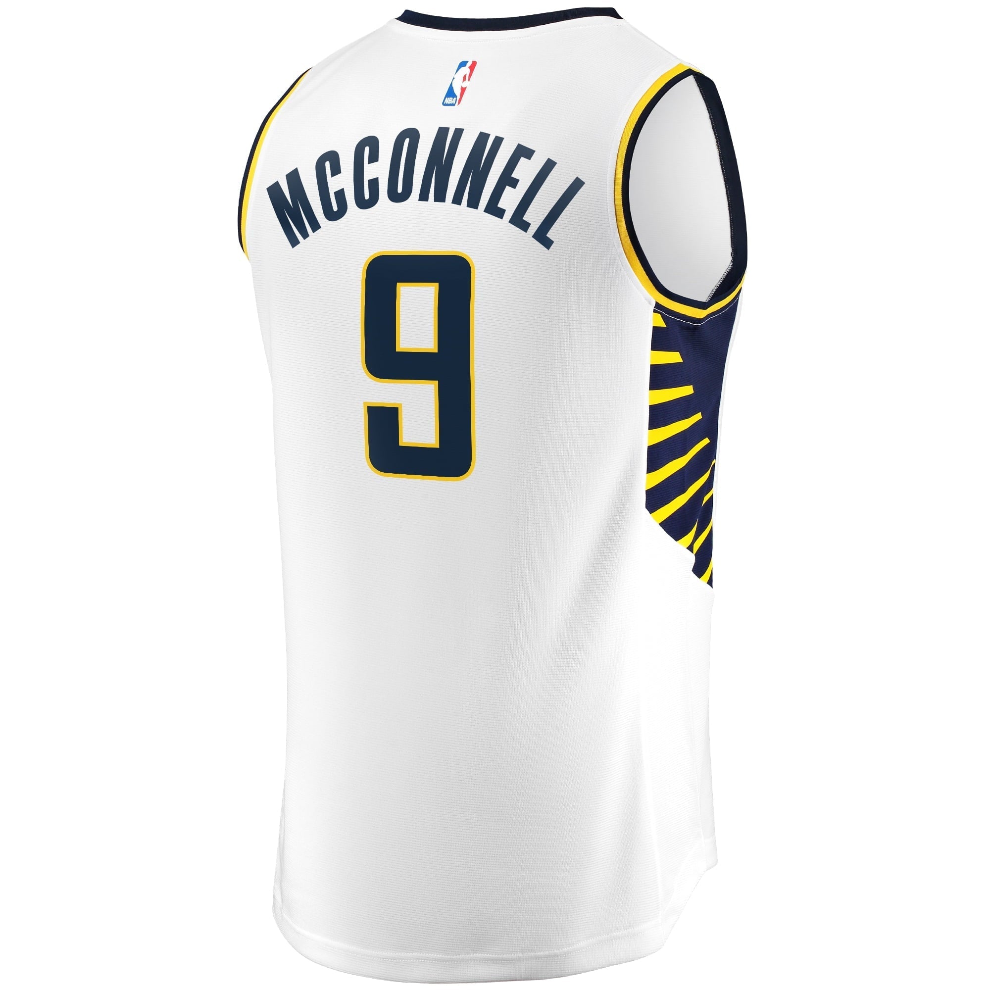 Men's Fanatics Branded T.J. McConnell White Indiana Pacers Fast Break Player Replica Jersey - Association Edition - vstockx