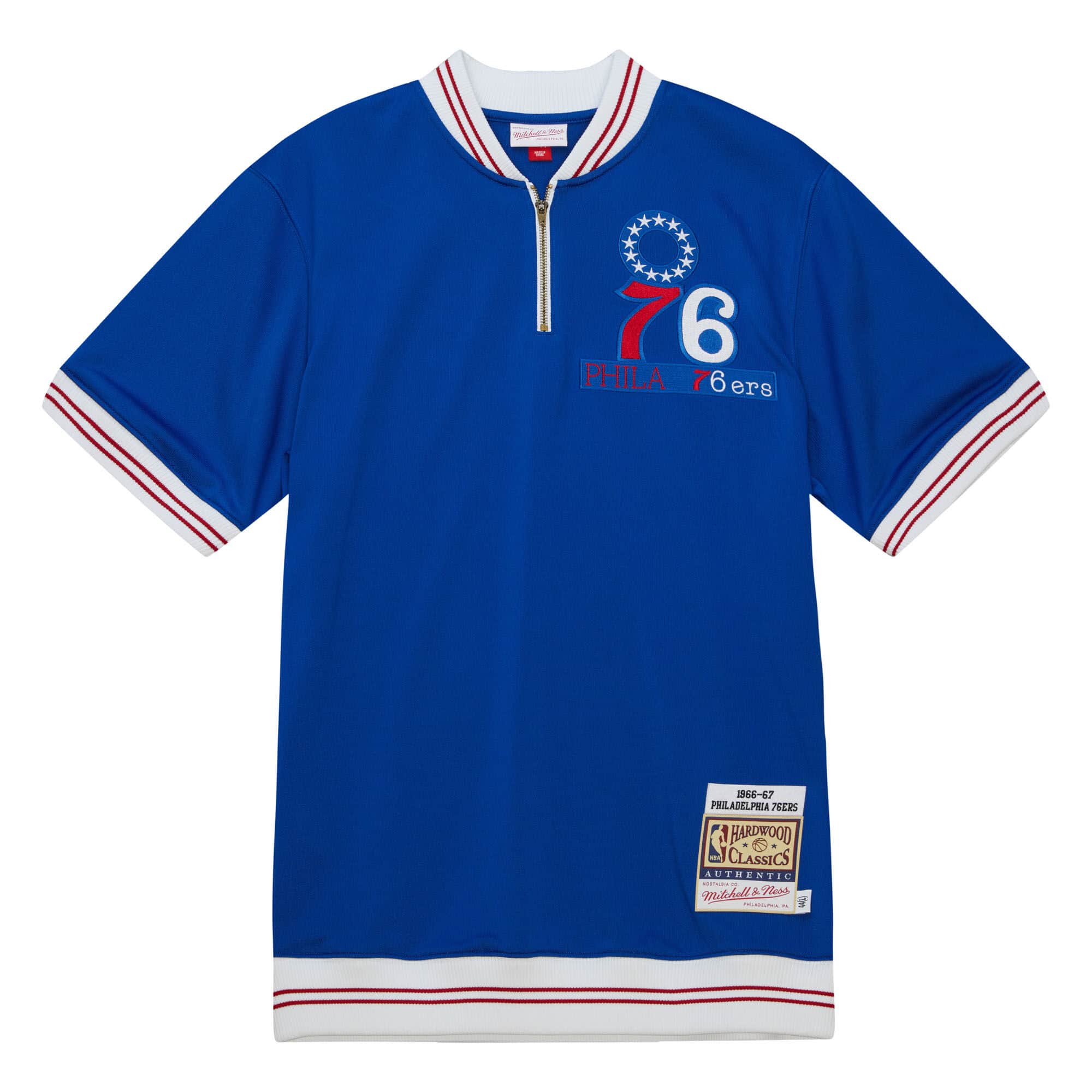 Authentic Philadelphia 76ers 1966-67 Shooting Shirt - vstockx