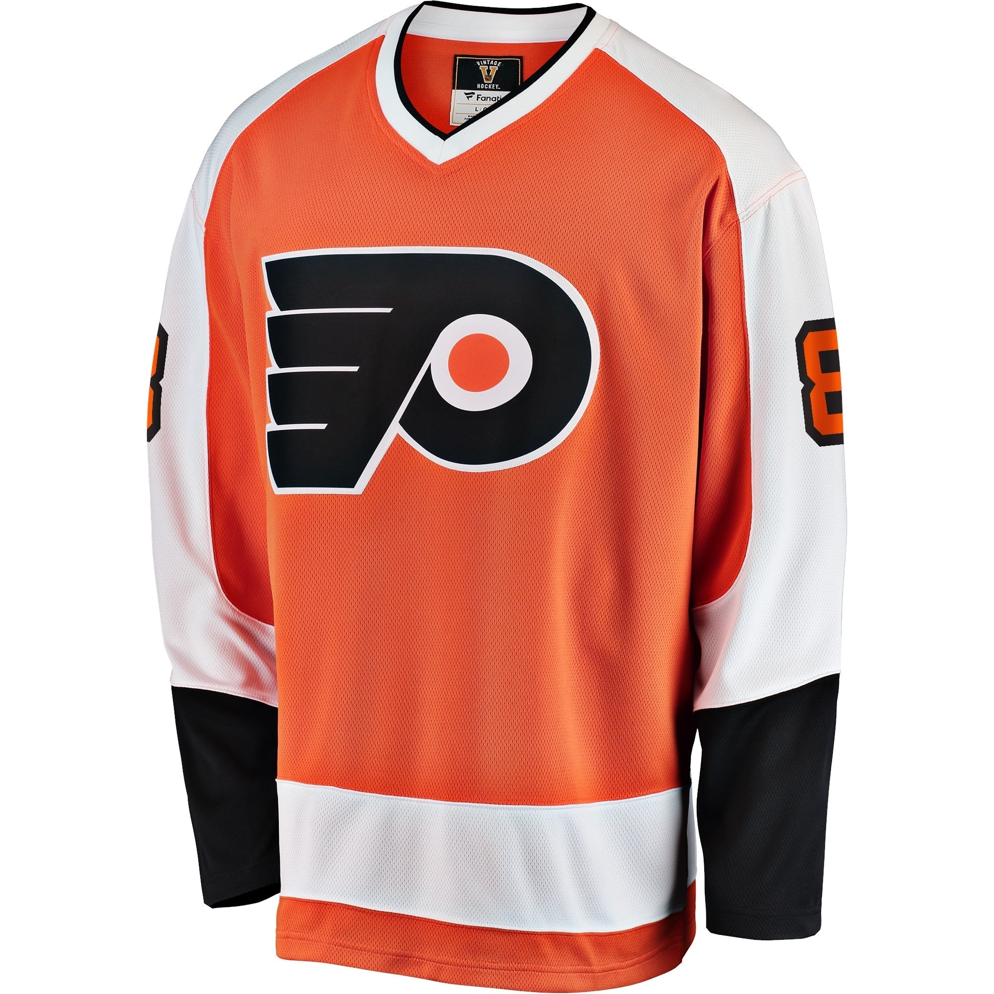 Men's Fanatics Branded Dave Schultz Orange Philadelphia Flyers Premier Breakaway Retired Player Jersey - vstockx