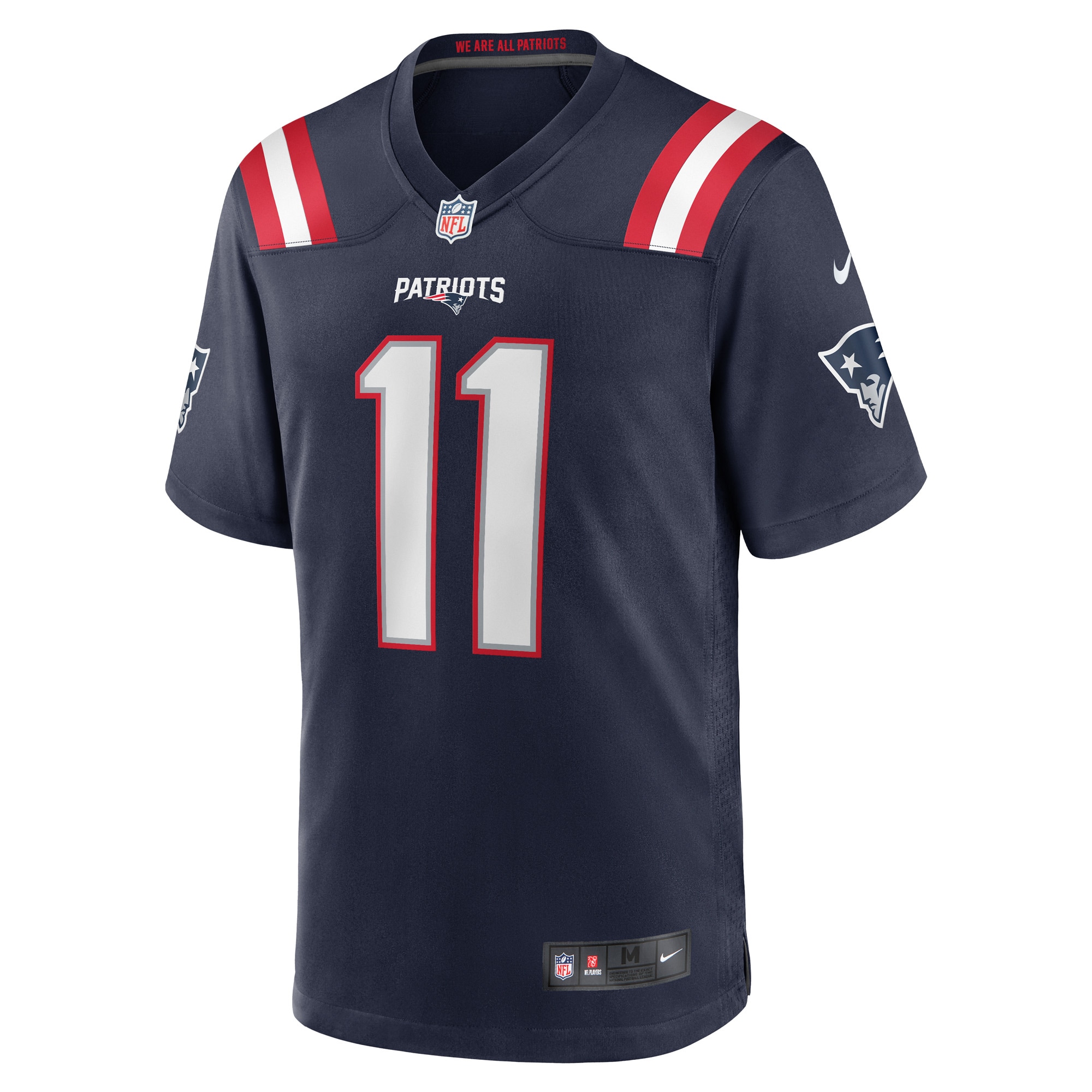 Tyquan Thornton New England Patriots Nike Game Player Jersey - Navy - vstockx