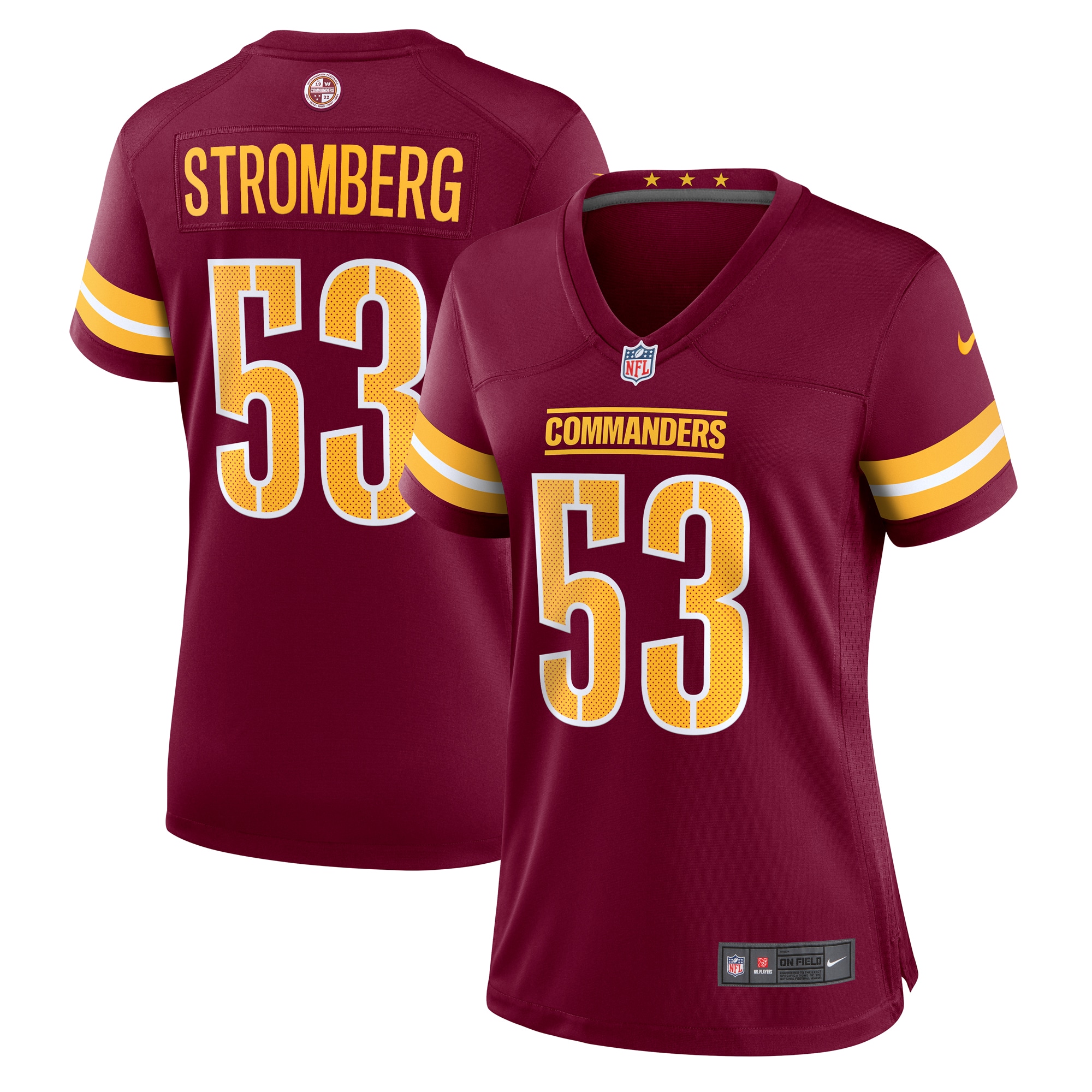 Ricky Stromberg Washington Commanders Nike Women's Team Game Jersey - Burgundy - vstockx