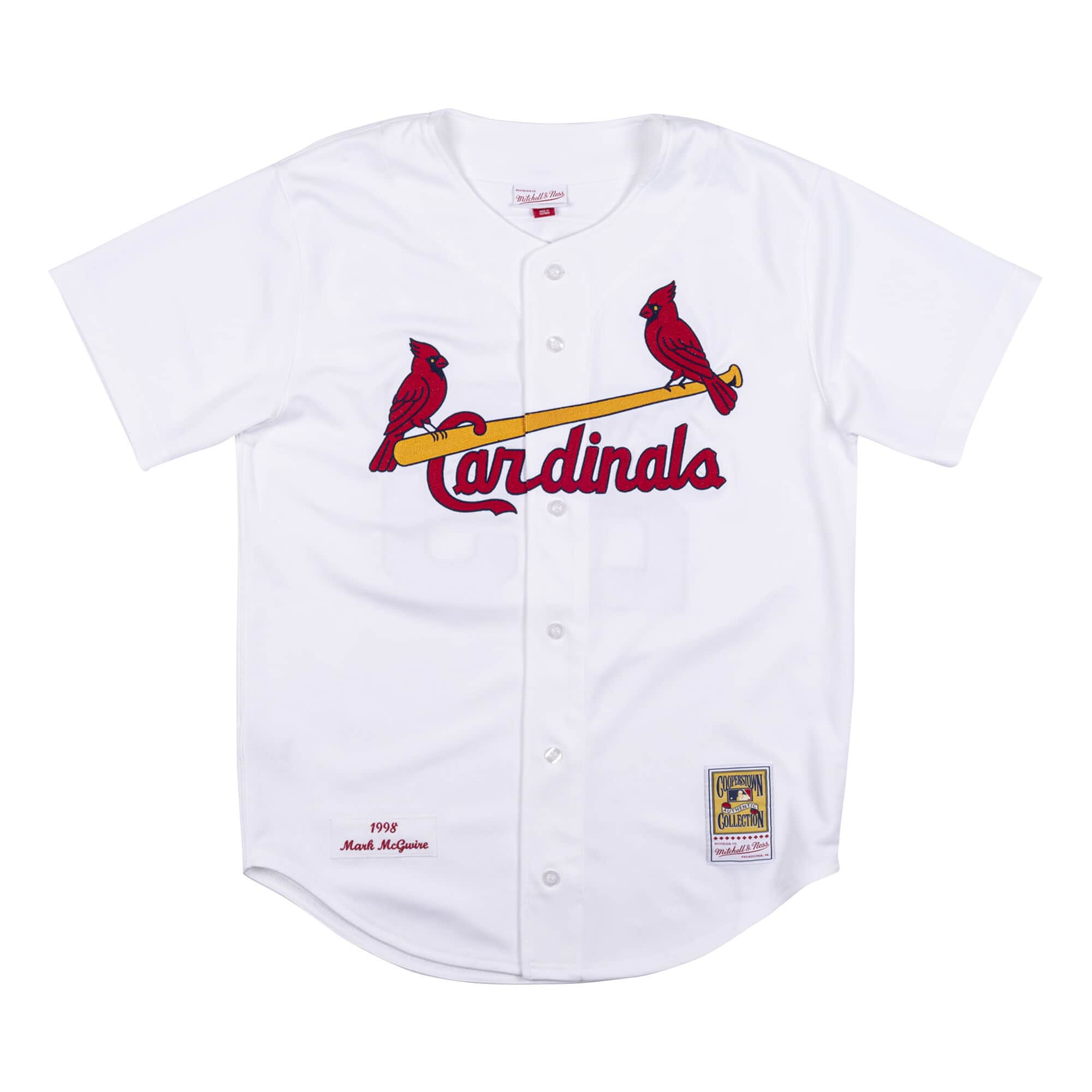 Authentic Jersey St. Louis Cardinals 1998 Mark McGwire - vstockx