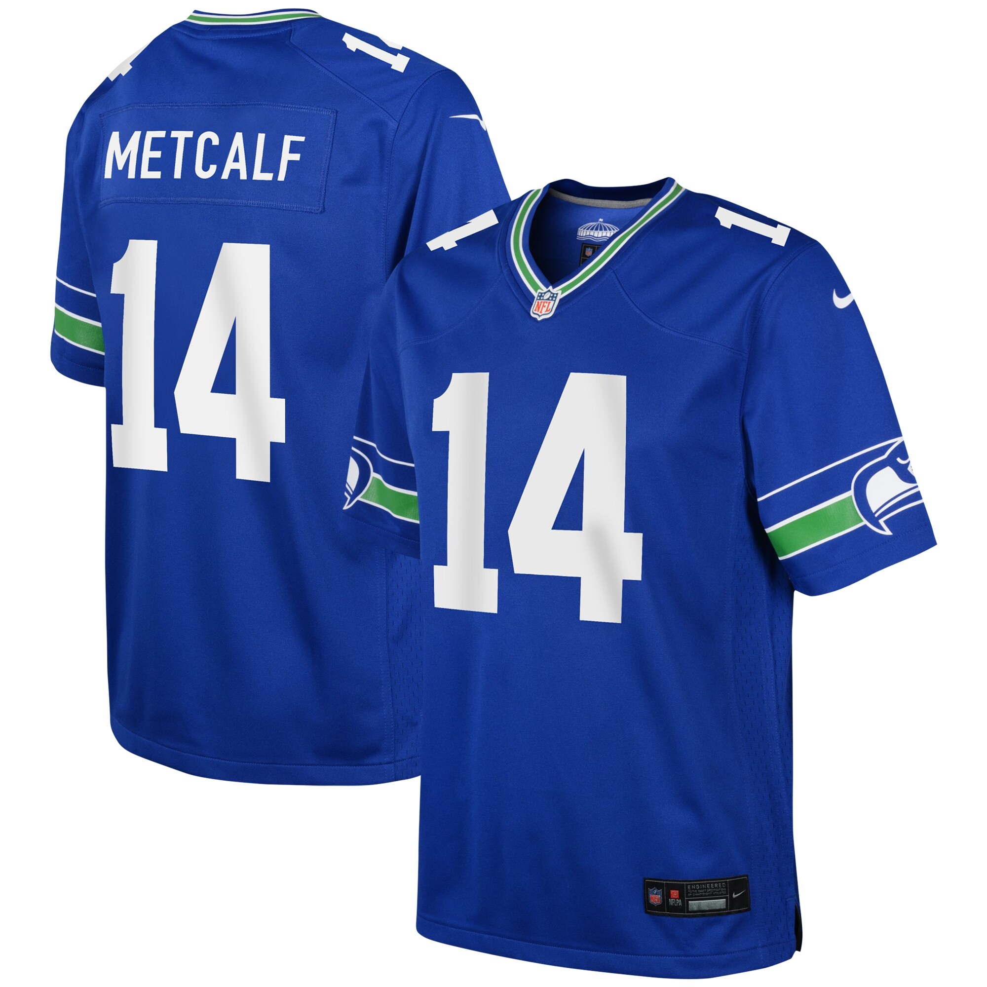 DK Metcalf Seattle Seahawks Nike Preschool Game Jersey - Royal - vstockx
