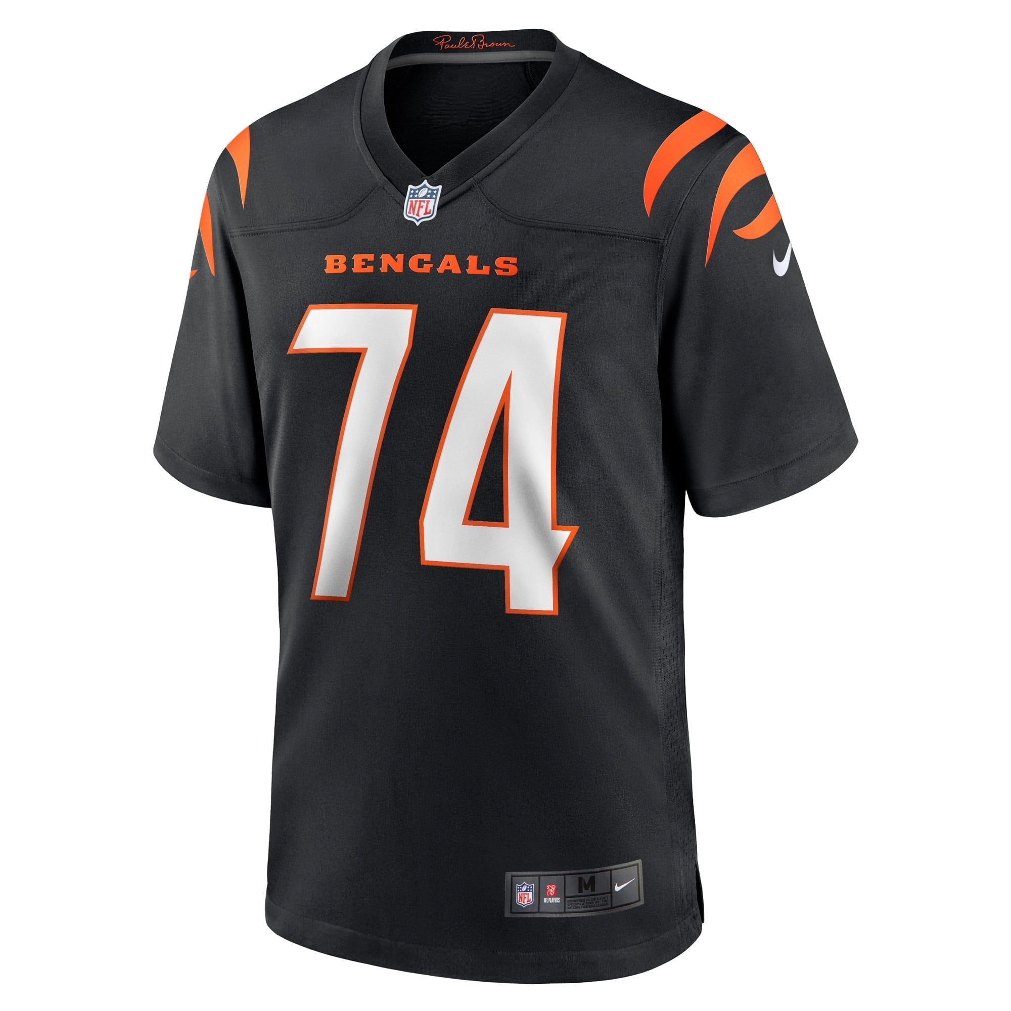 Men's Nike Max Scharping Black Cincinnati Bengals Game Player Jersey - vstockx