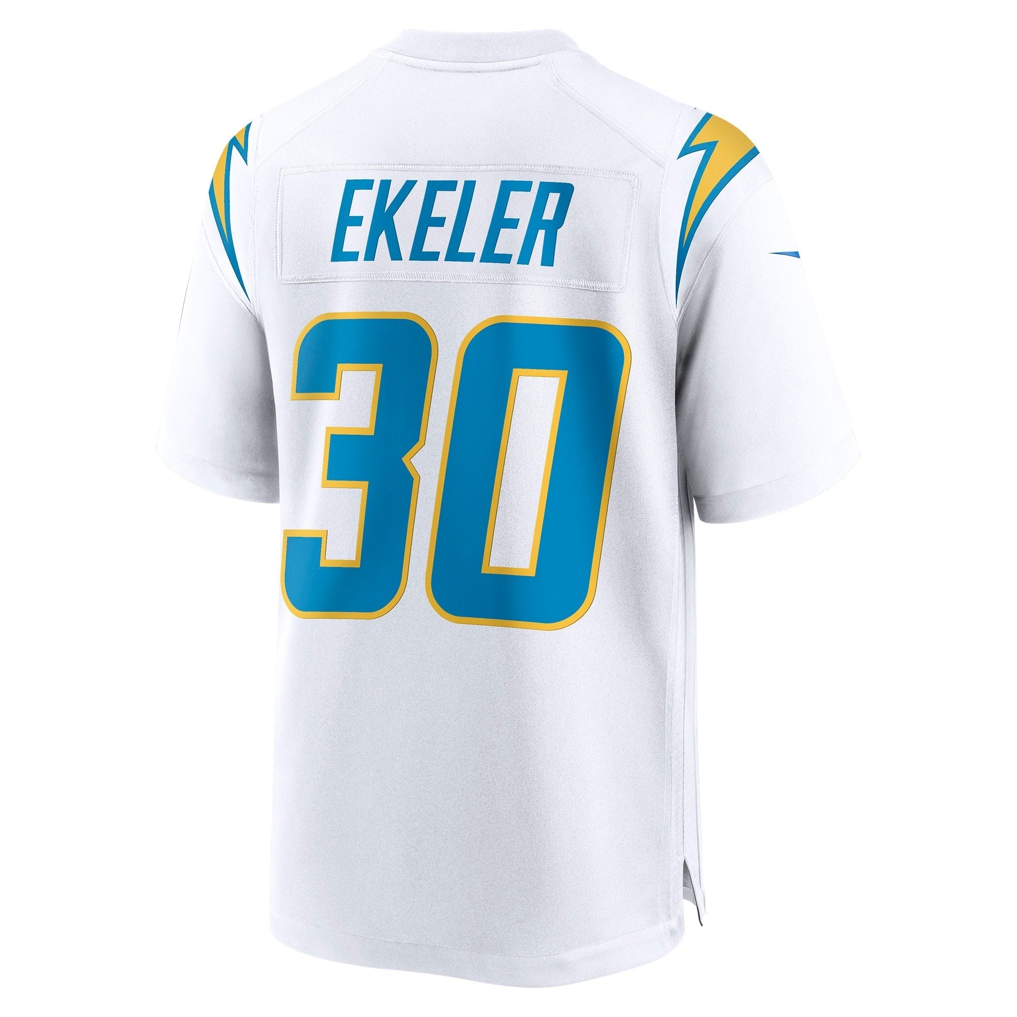 Men's Nike Austin Ekeler White Los Angeles Chargers Game Jersey - vstockx