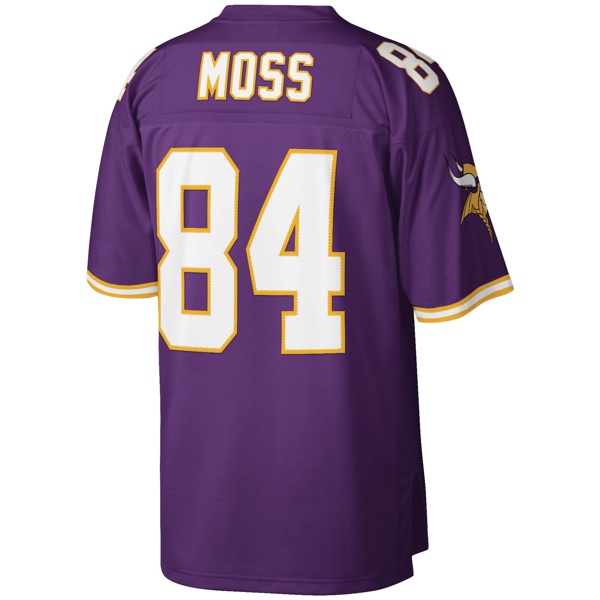 Randy Moss Minnesota Vikings Mitchell & Ness Legacy Replica Jersey - Purple - vstockx