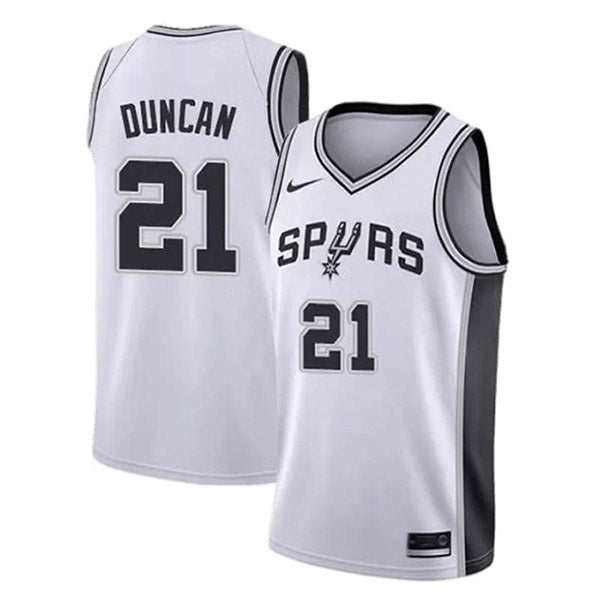 Men's San Antonio Spurs Tim Duncan Association Jersey - White - vstockx