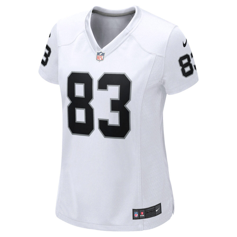 Women's Las Vegas Raiders Darren Waller Game Jersey White - vstockx