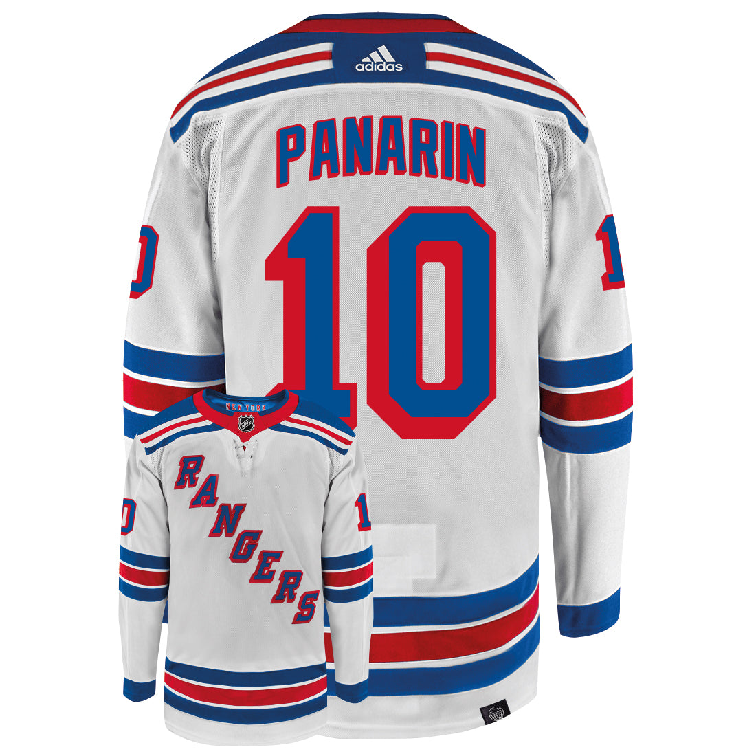Artemi Panarin New York Rangers Adidas Primegreen Authentic NHL Hockey Jersey - vstockx