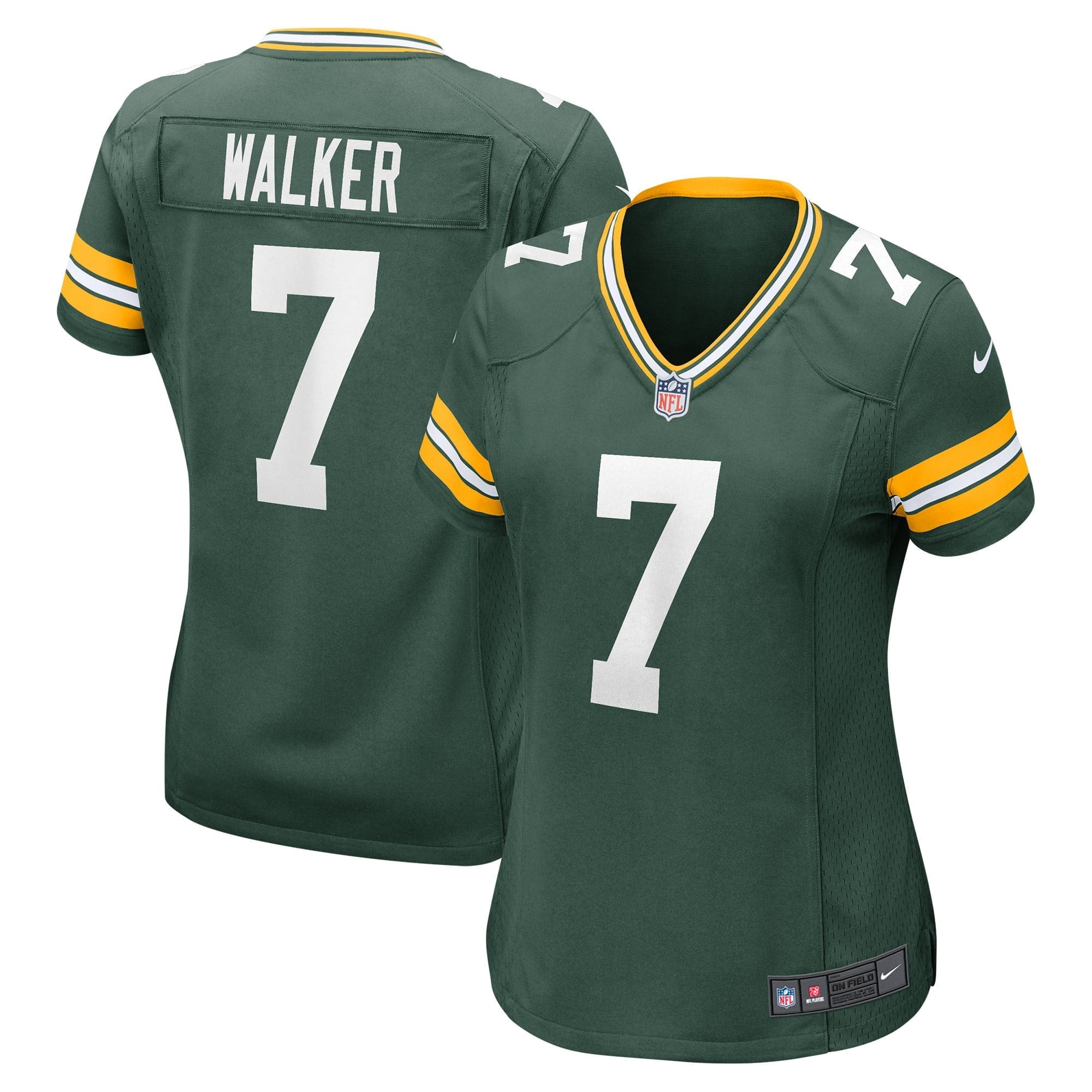 Women's Nike Quay Walker Green Green Bay Packers Player Game Jersey - vstockx