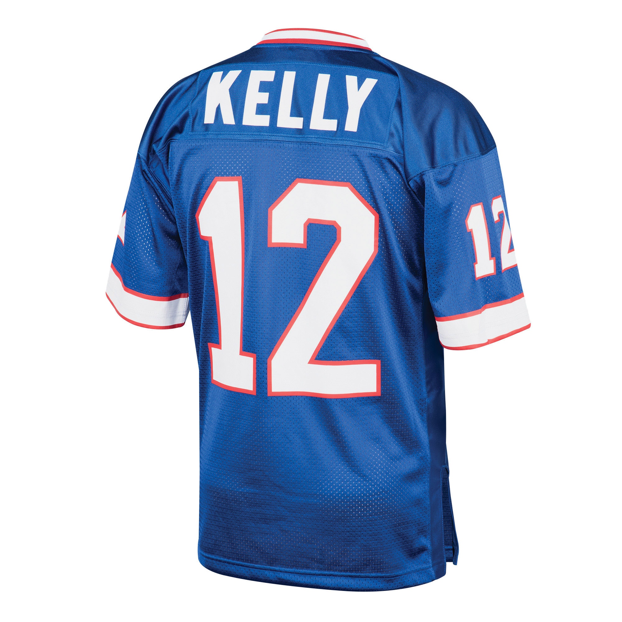 Jim Kelly Buffalo Bills Mitchell & Ness 1994 Authentic Throwback Retired Player Jersey - Royal - vstockx