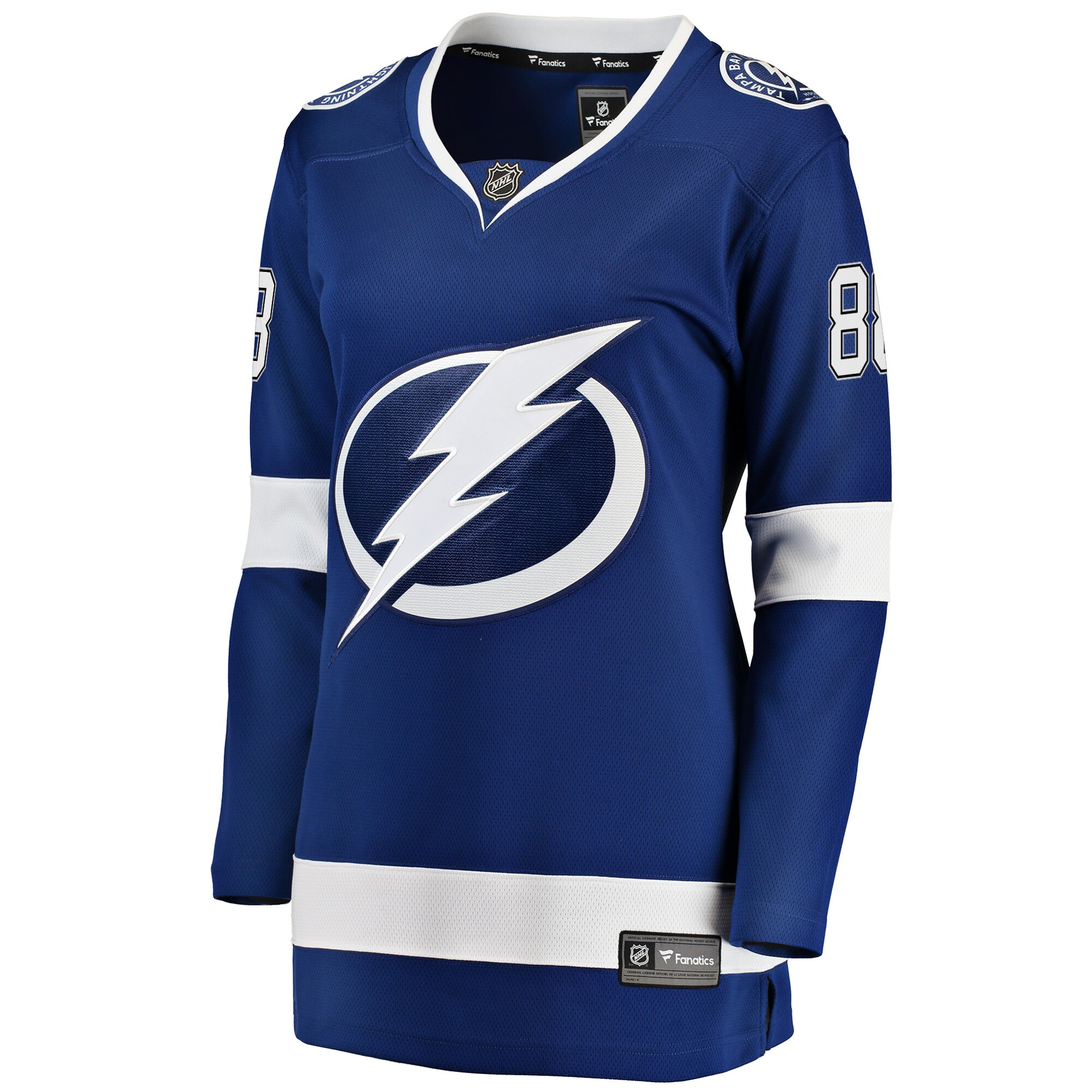 Andrei Vasilevskiy Tampa Bay Lightning Fanatics Branded Women's Premier Breakaway Player Jersey - Blue - vstockx