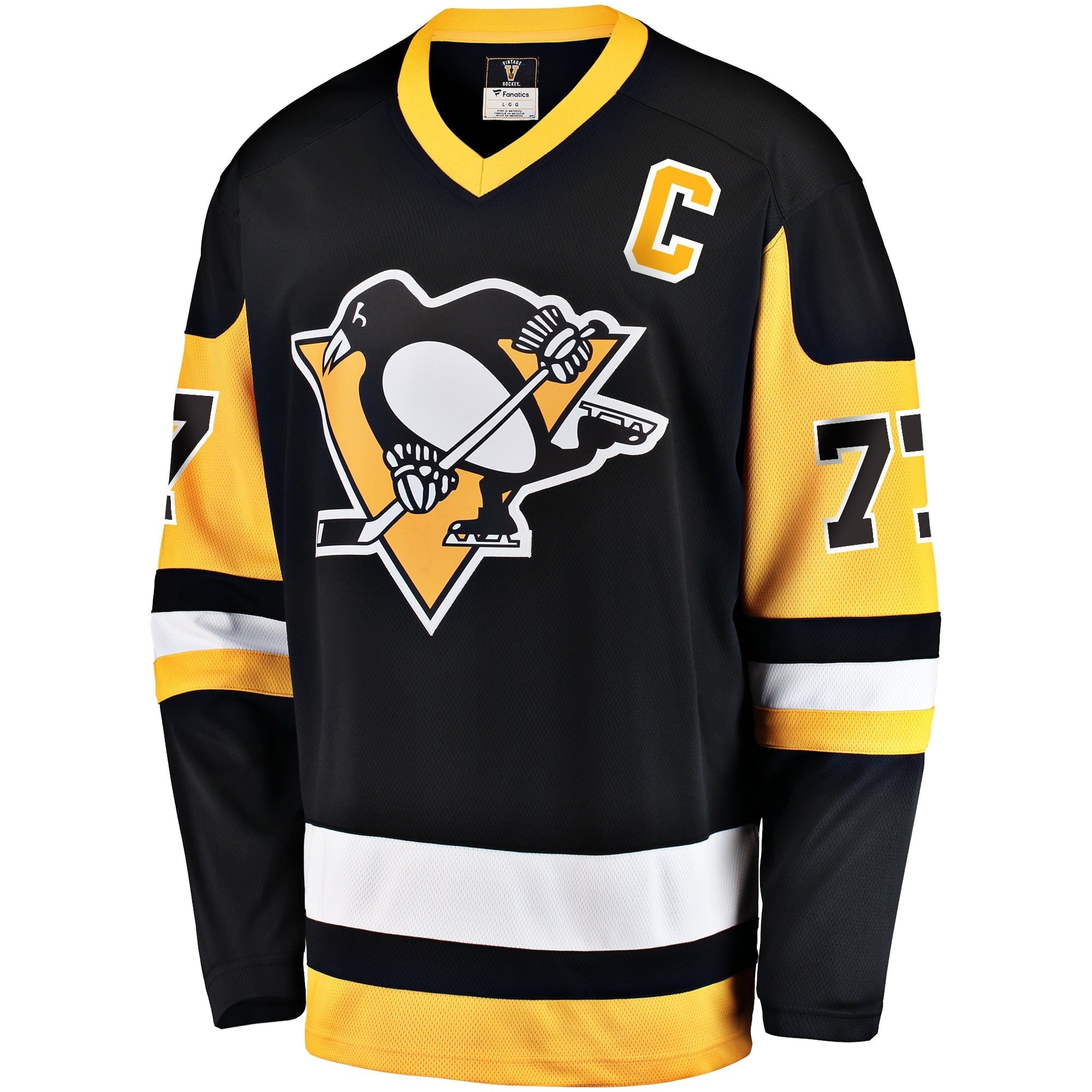 Men's Fanatics Branded Paul Coffey Black Pittsburgh Penguins Premier Breakaway Retired Player Jersey - vstockx