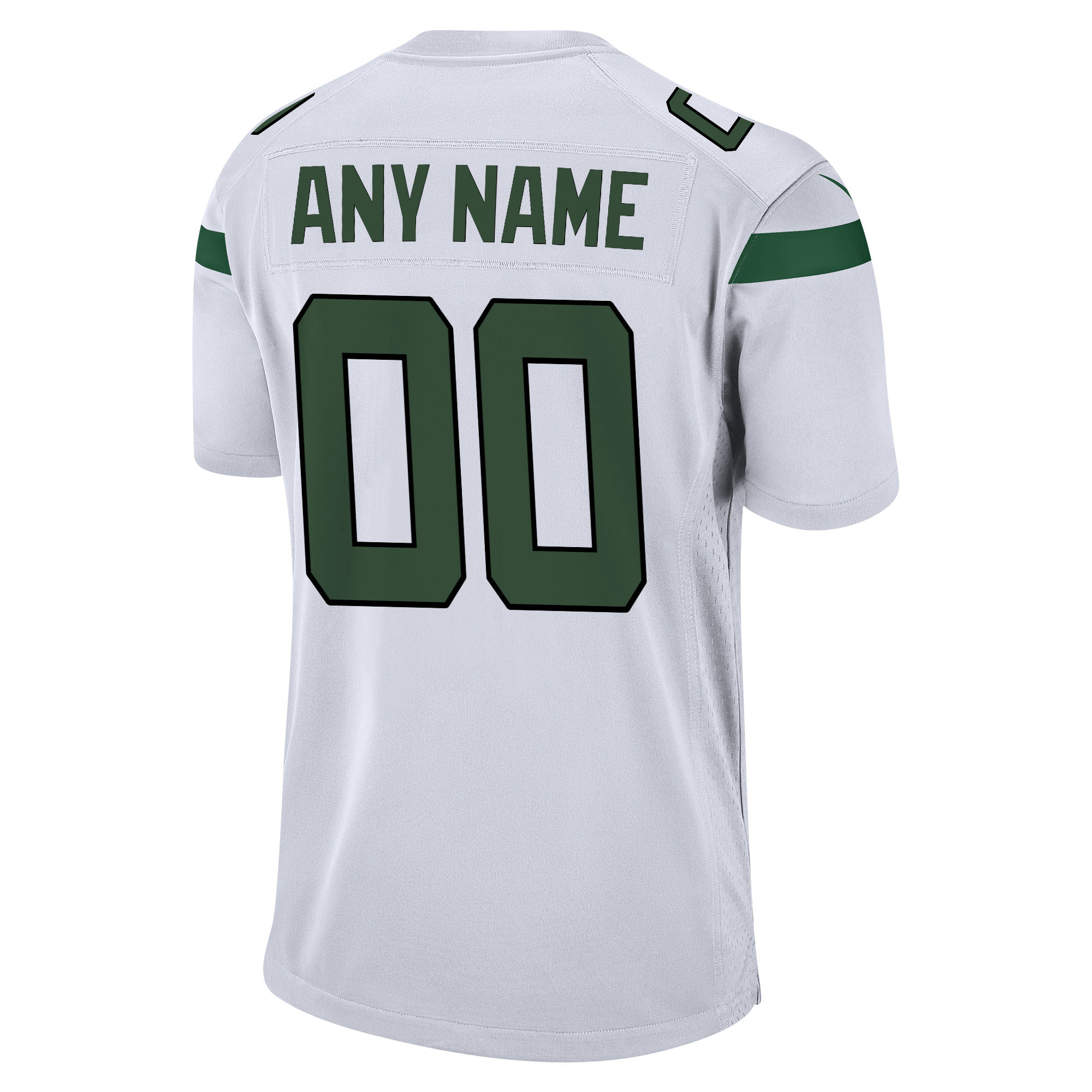 New York Jets Nike Youth Custom Game Jersey - White - vstockx