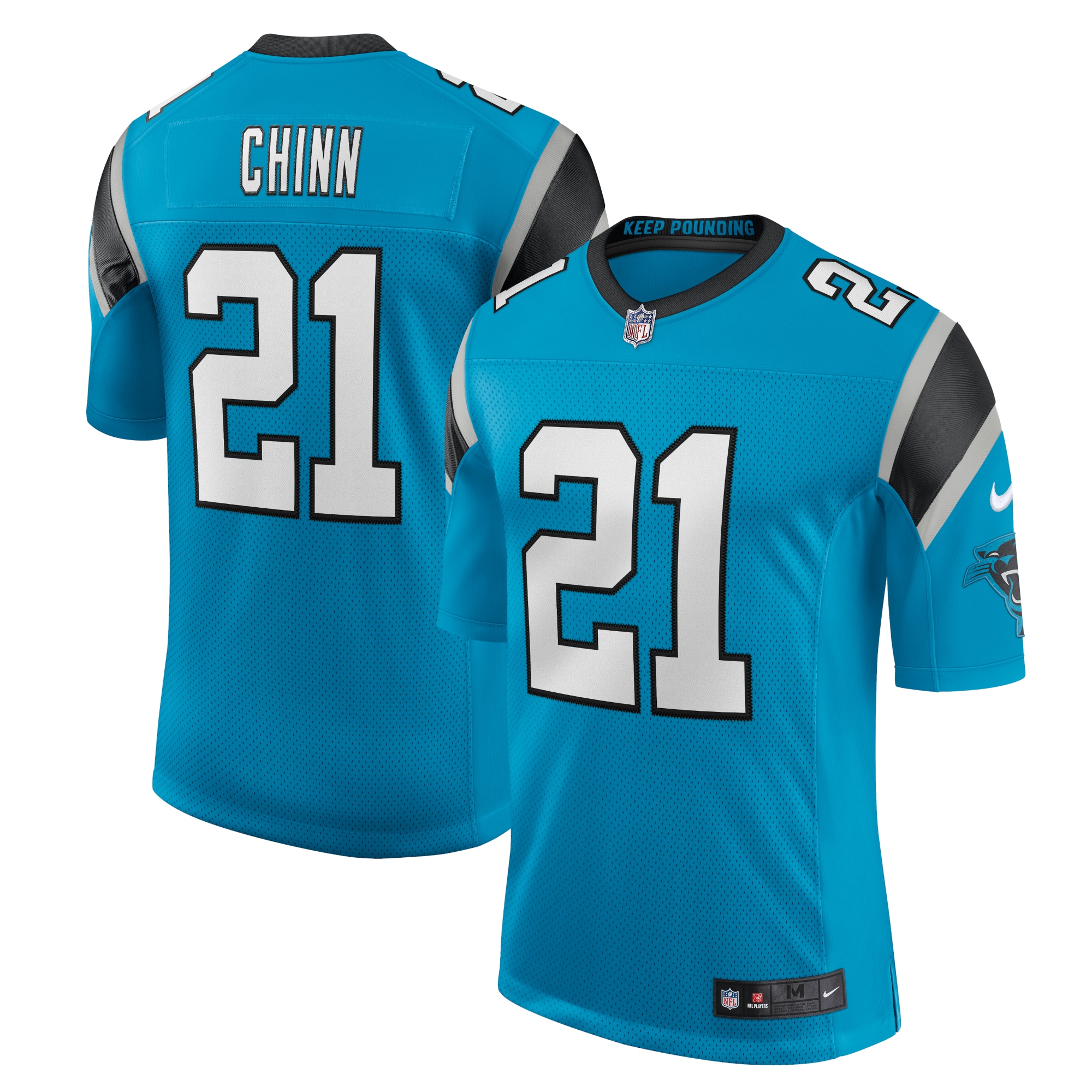 Jeremy Chinn Carolina Panthers Nike Vapor Limited Jersey - Blue - vstockx