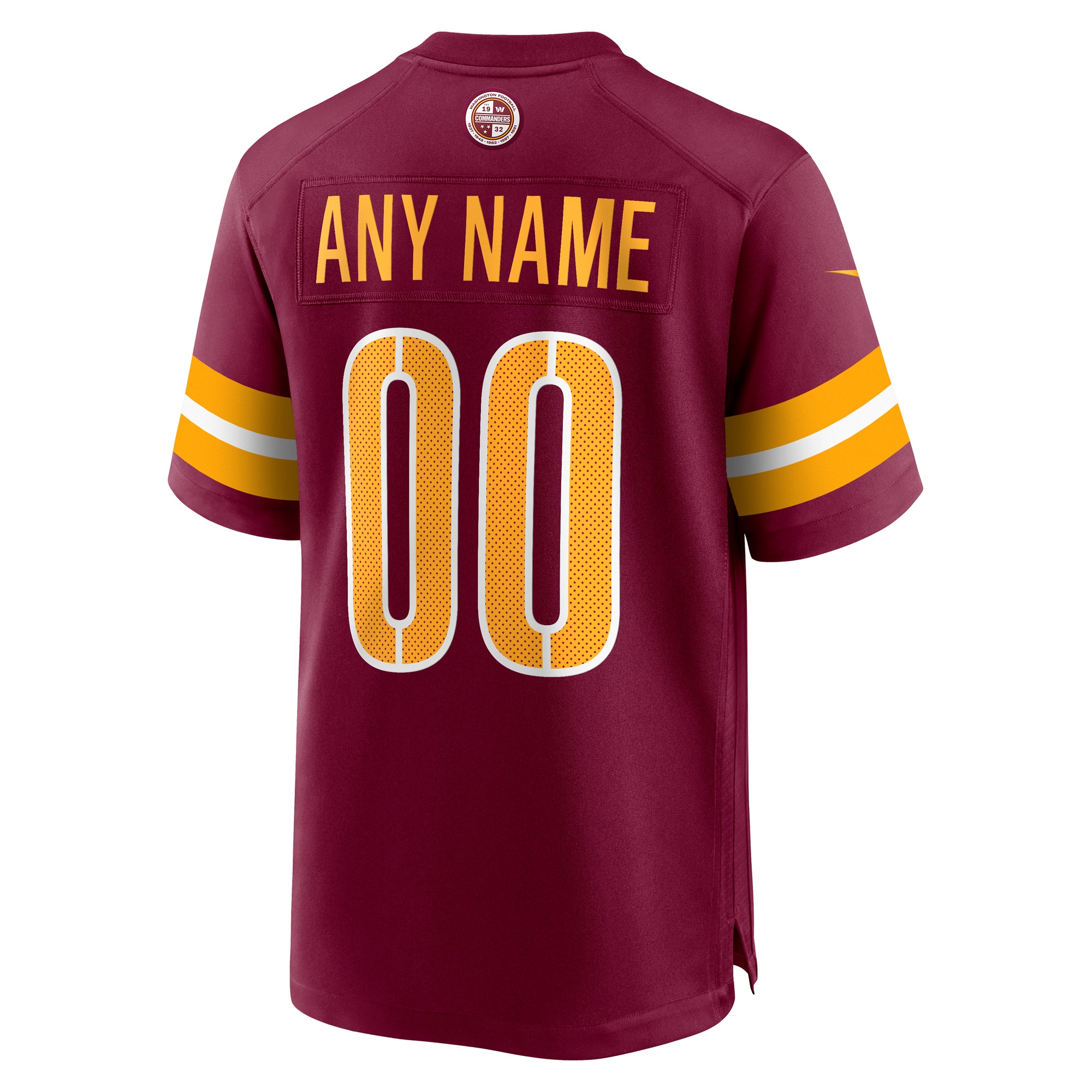 Washington Commanders Nike Game Custom Player Jersey - Burgundy - vstockx
