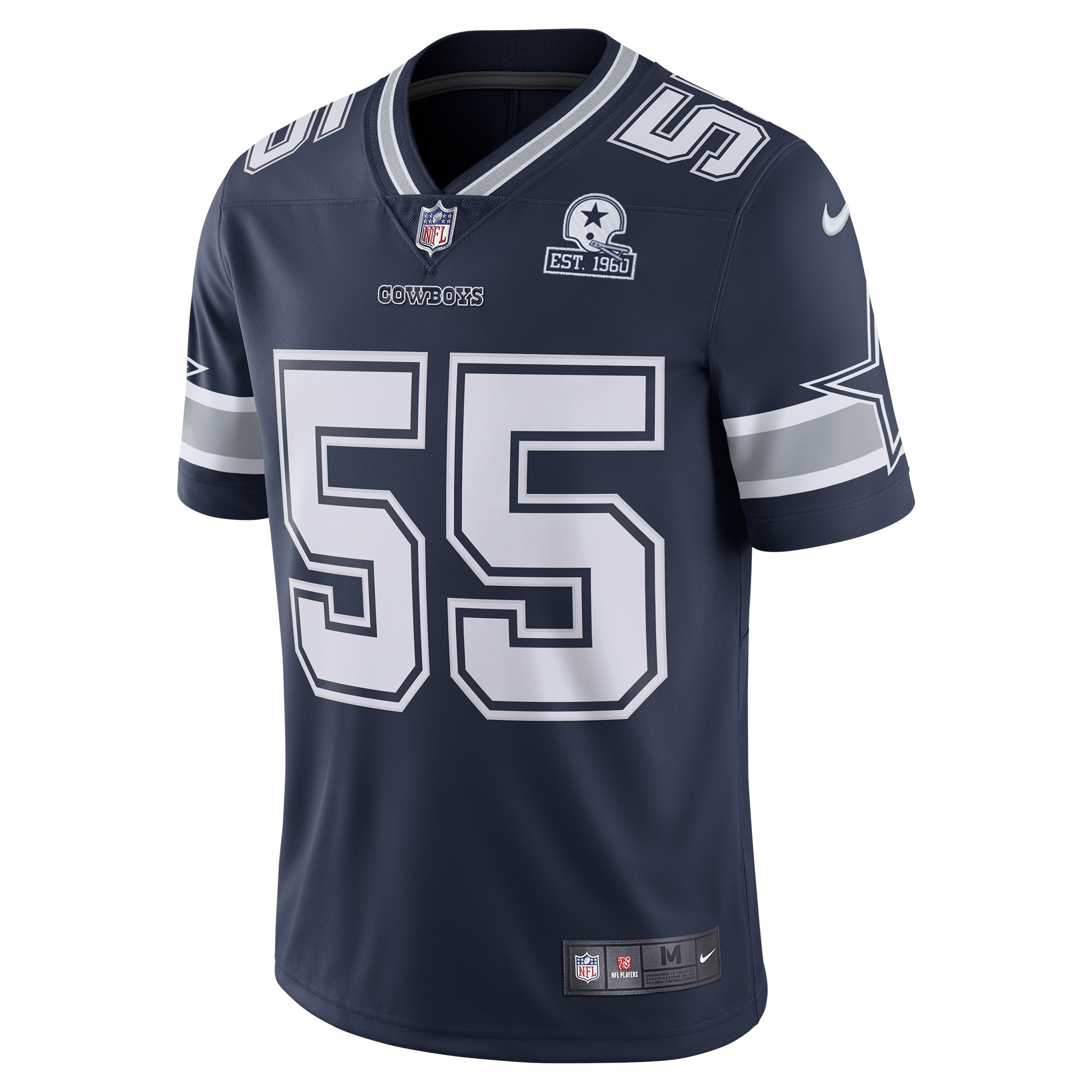 Leighton Vander Esch Dallas Cowboys Nike 60th Anniversary Limited Jersey - Navy - vstockx