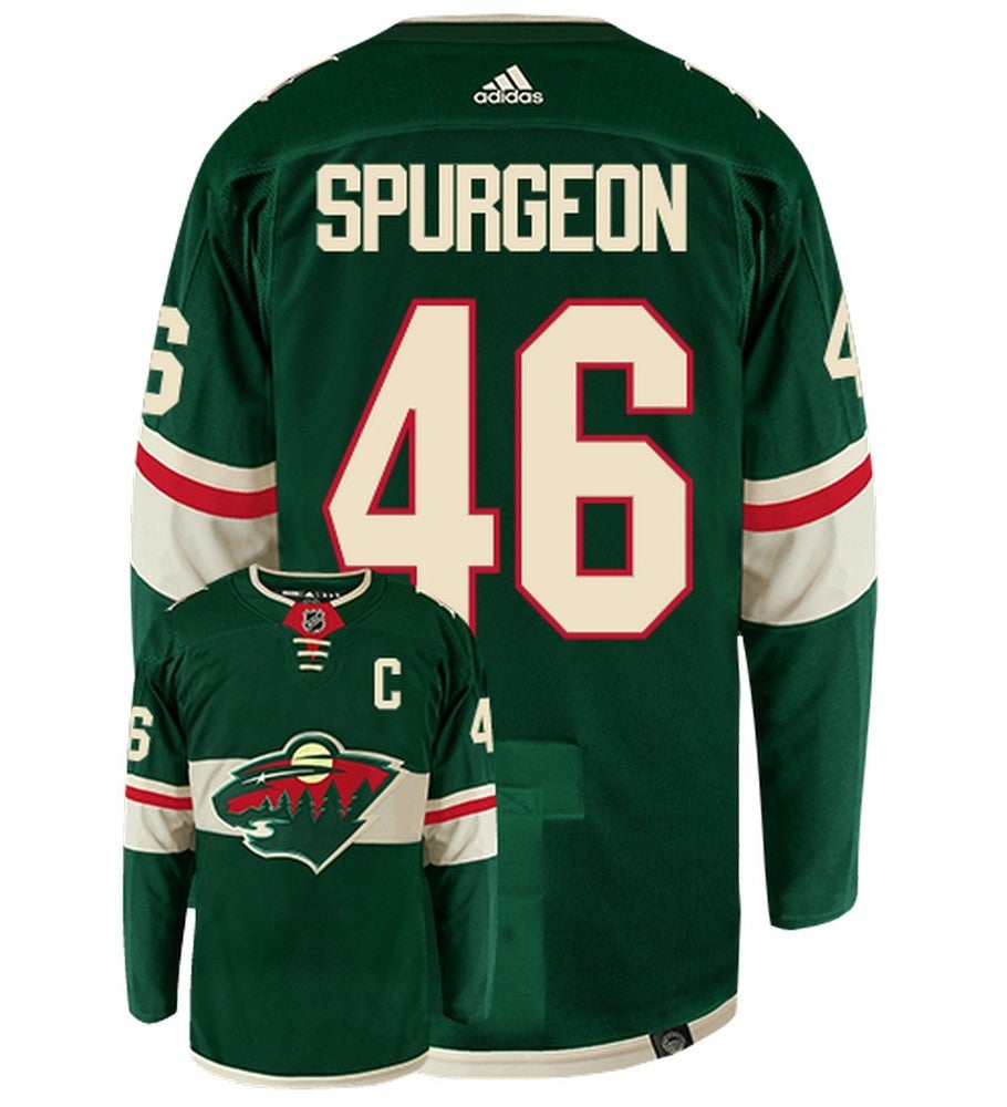 Jared Spurgeon Minnesota Wild Adidas Primegreen Authentic NHL Hockey Jersey - vstockx