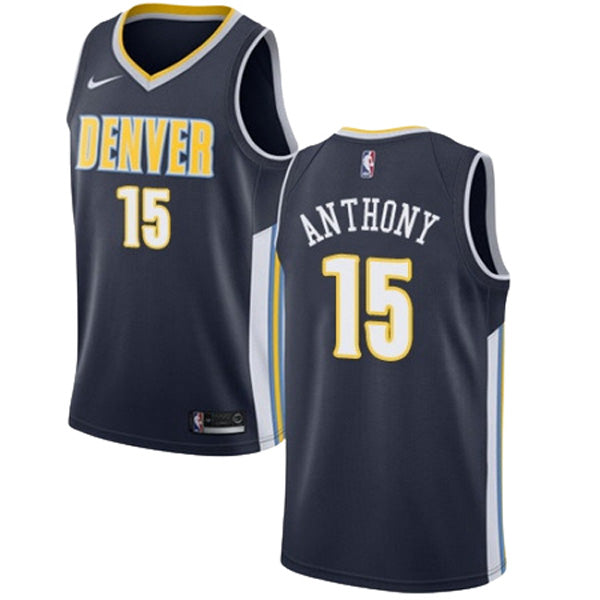 Youth Denver Nuggets Carmelo Anthony Icon Edition Jersey - Navy - vstockx
