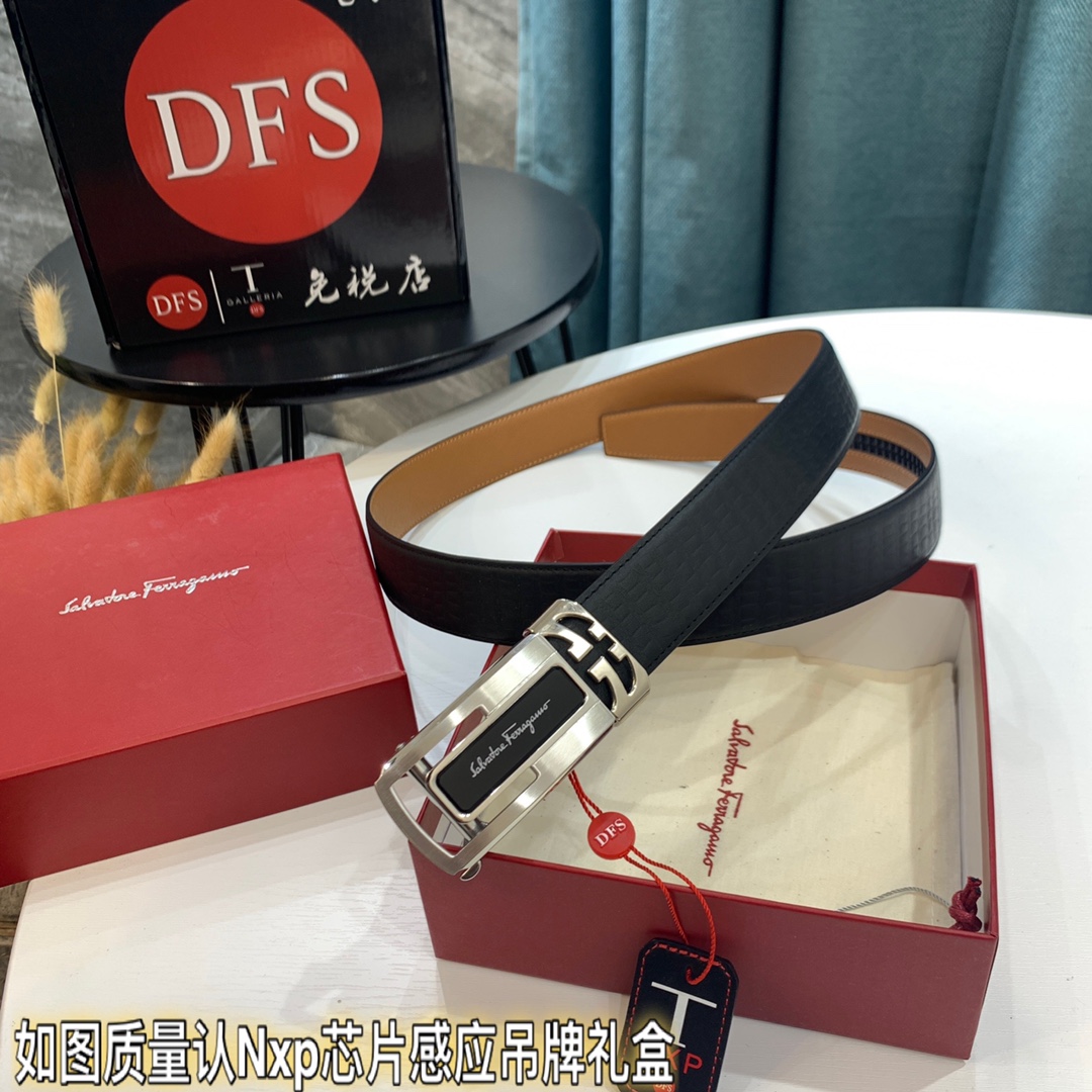 Streetwear Belt Ferragamo 319509 size:3.5cm - vstockx