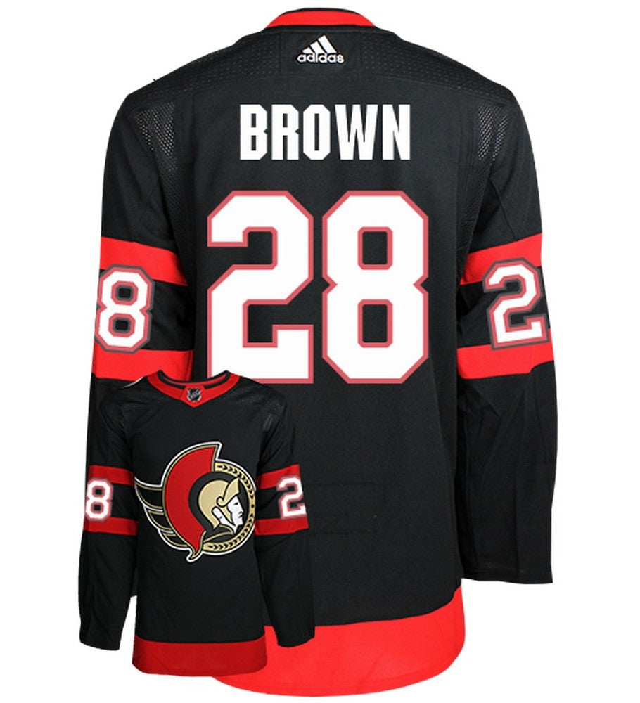 Connor Brown Ottawa Senators Adidas Primegreen Authentic NHL Hockey Jersey - vstockx