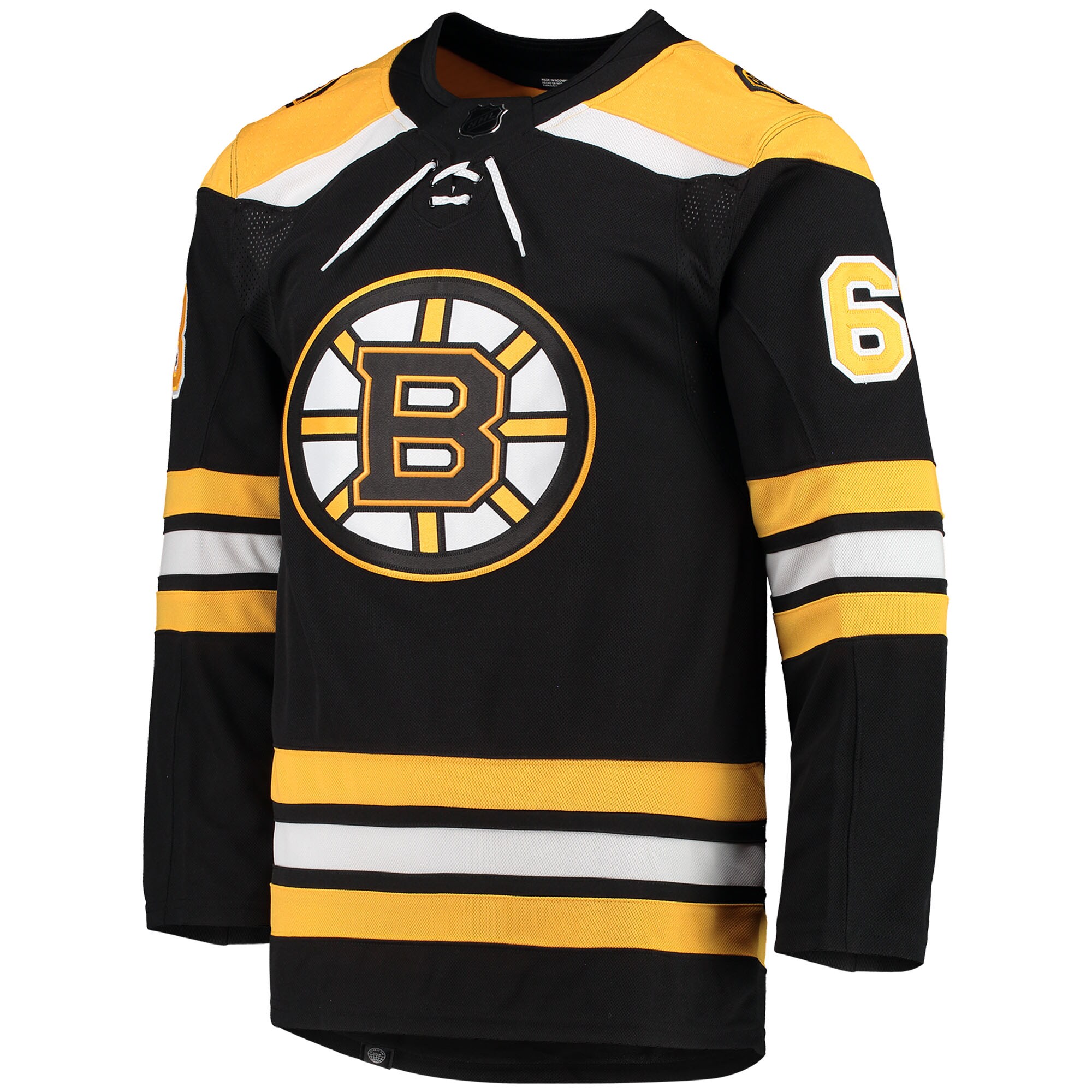 Brad Marchand Boston Bruins adidas Home Primegreen Authentic Pro Player Jersey - Black - vstockx
