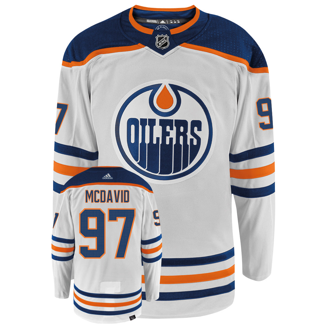 Connor McDavid Edmonton Oilers 2021 Adidas Primegreen Authentic NHL Hockey Jersey - vstockx