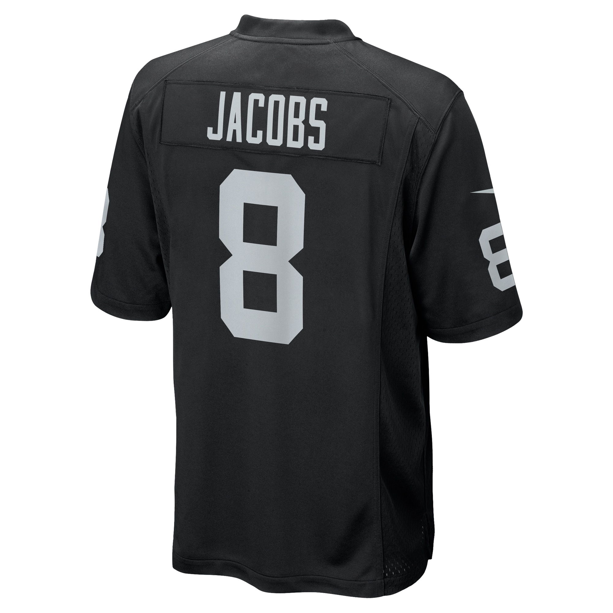 Josh Jacobs Las Vegas Raiders Nike Game Player Jersey - Black - vstockx