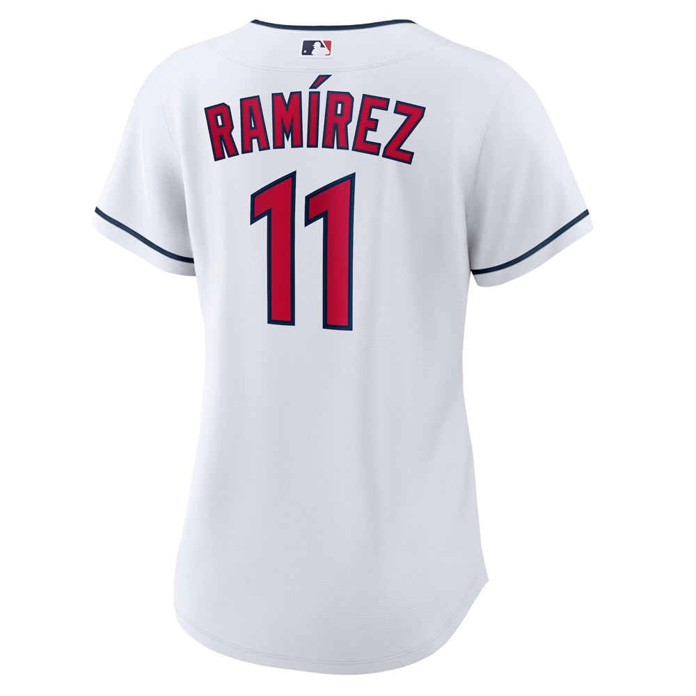 Women's Cleveland Guardians Jose Ramirez Home Player Jersey - White - vstockx