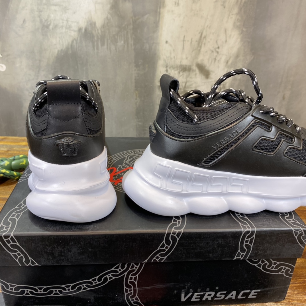 Versace Chain Reaction 2 Chainz Black - vstockx