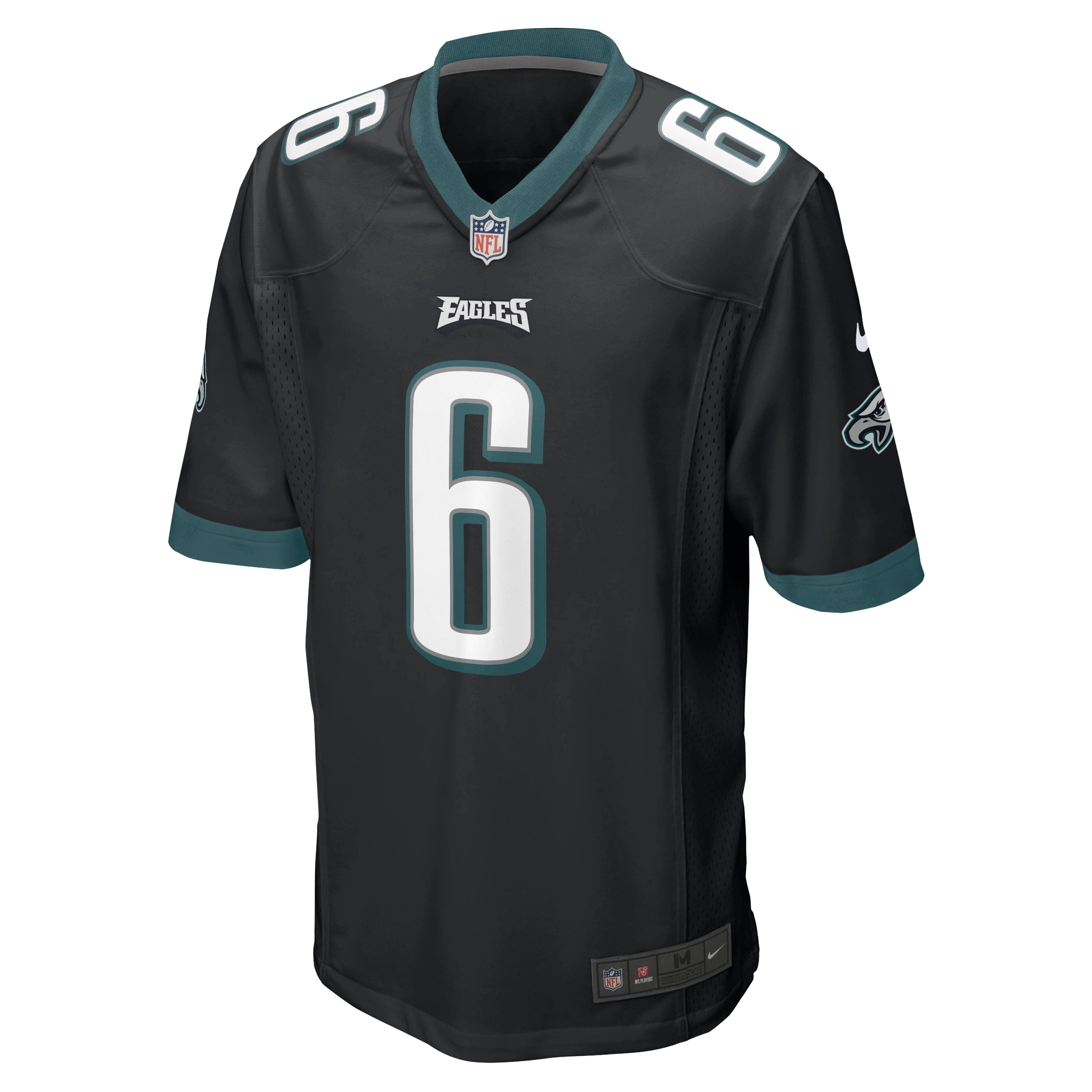 Men's Nike DeVonta Smith Black Philadelphia Eagles Game Jersey - vstockx