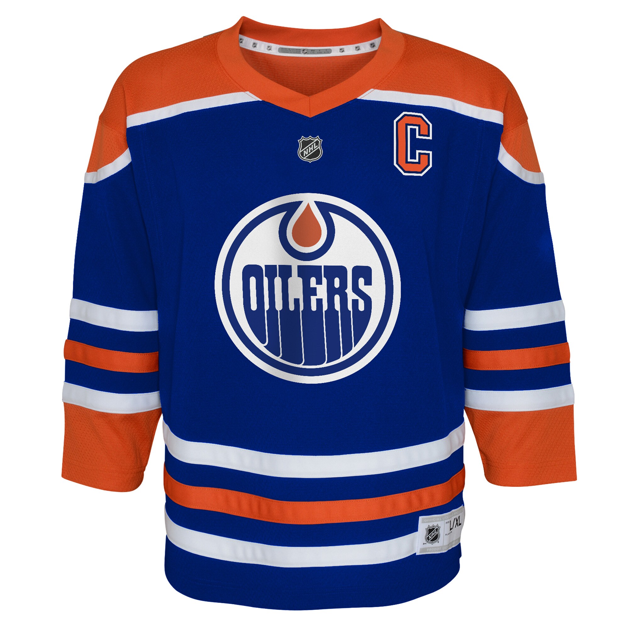 Connor McDavid Edmonton Oilers Toddler Home Replica Player Jersey - Royal - vstockx