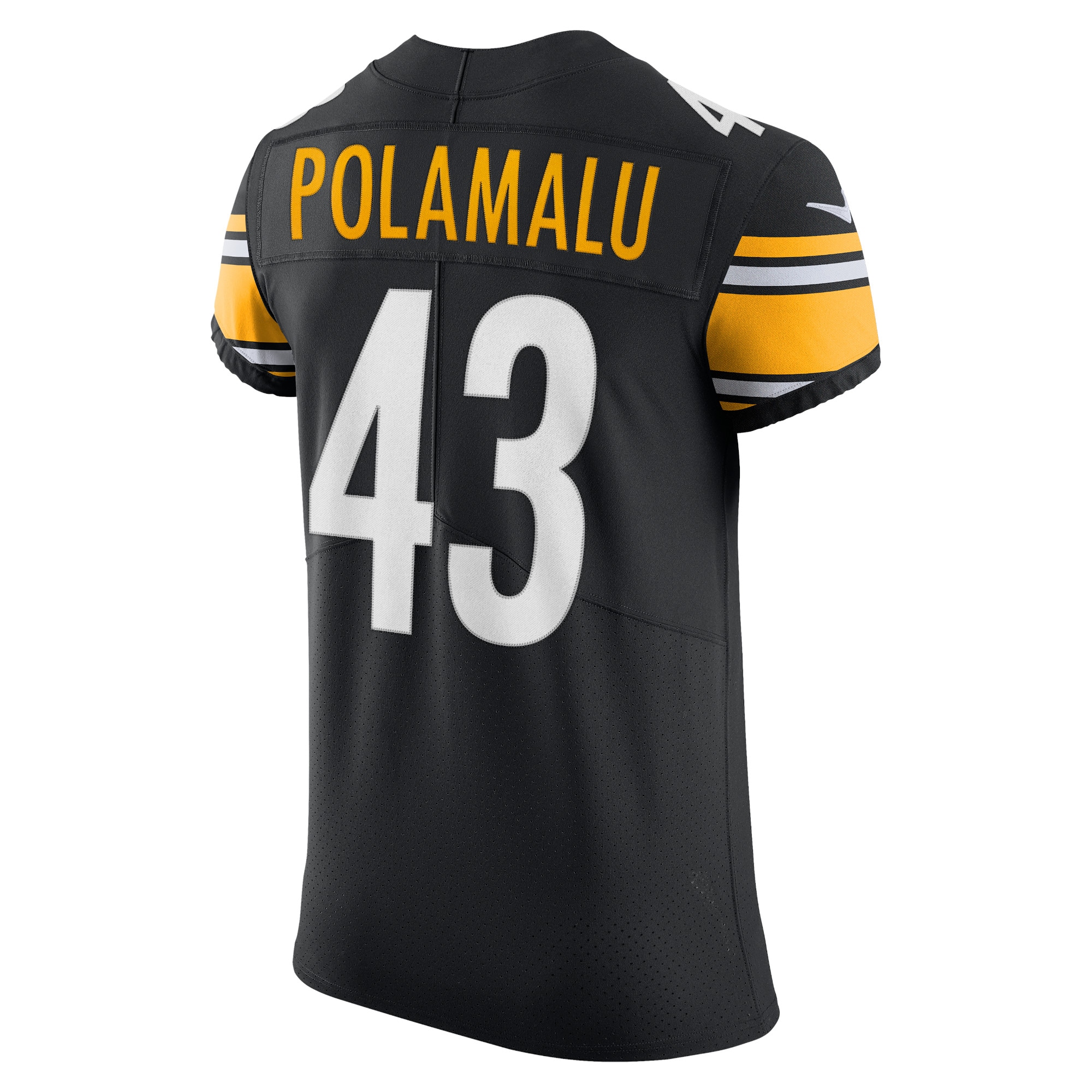 Troy Polamalu Pittsburgh Steelers Nike Retired Player Elite Jersey - Black - vstockx