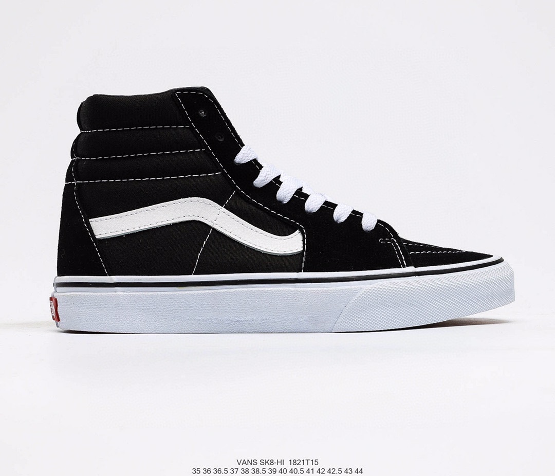 Vans Sk8-Hi Black White - vstockx