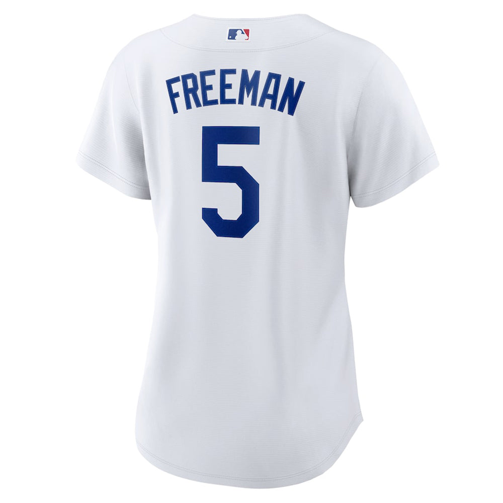 Women's Los Angeles Dodgers Freddie Freeman Cool Base Replica Home Jersey - White - vstockx