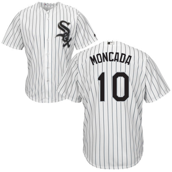 Yoan Moncada Chicago White Sox White Home Cool Base Pro Twill Replica Jersey By Majestic - vstockx